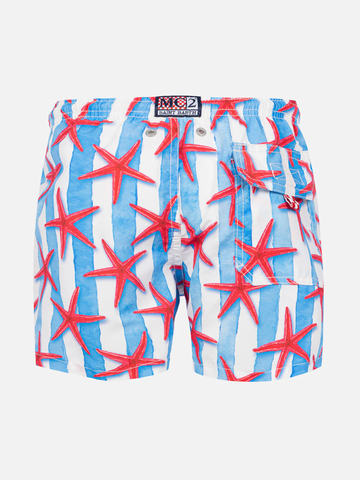 Costume da bagno da bambino con stampa stelle marine - Image 2