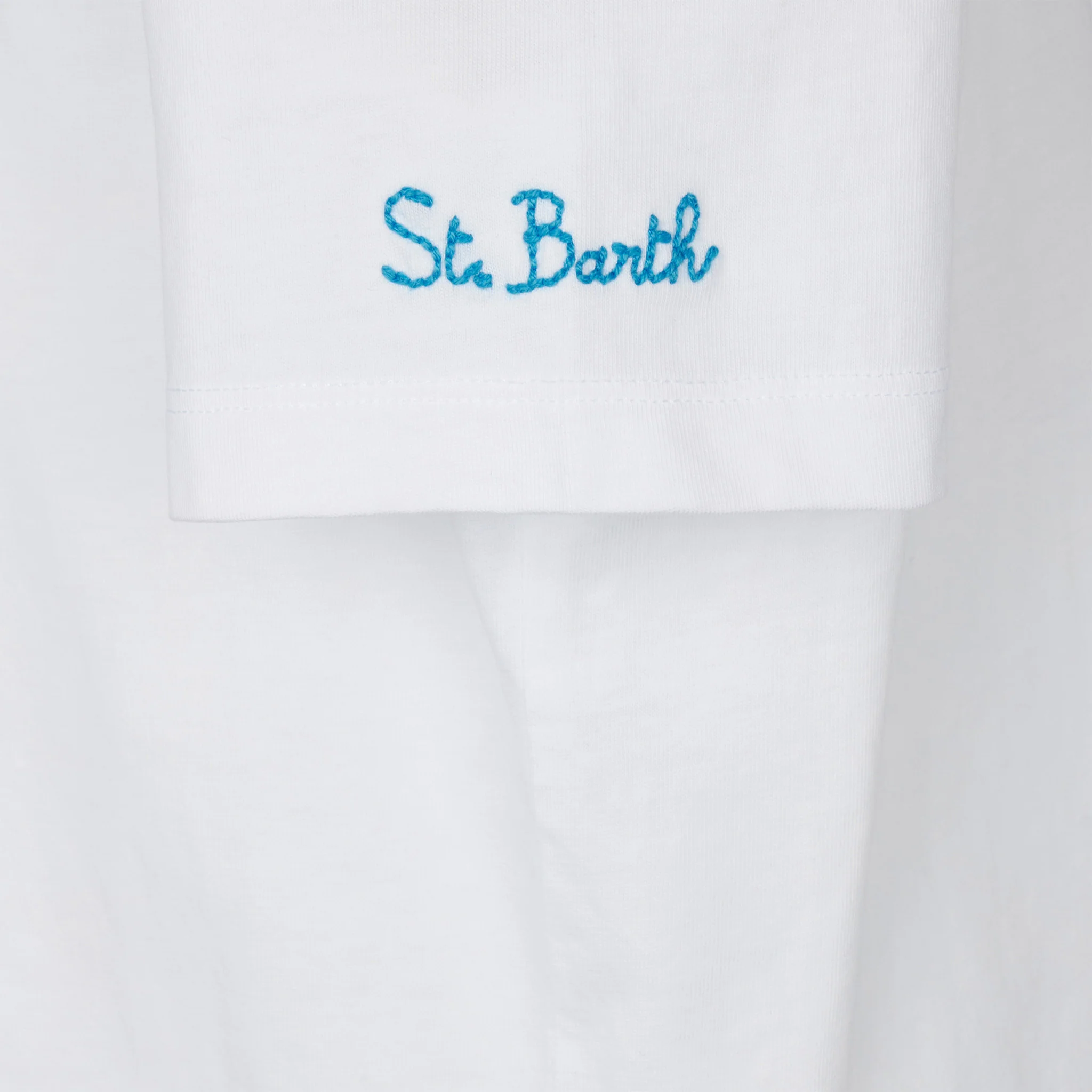T-shirt da bambino con ricamo Mykonos - Image 3