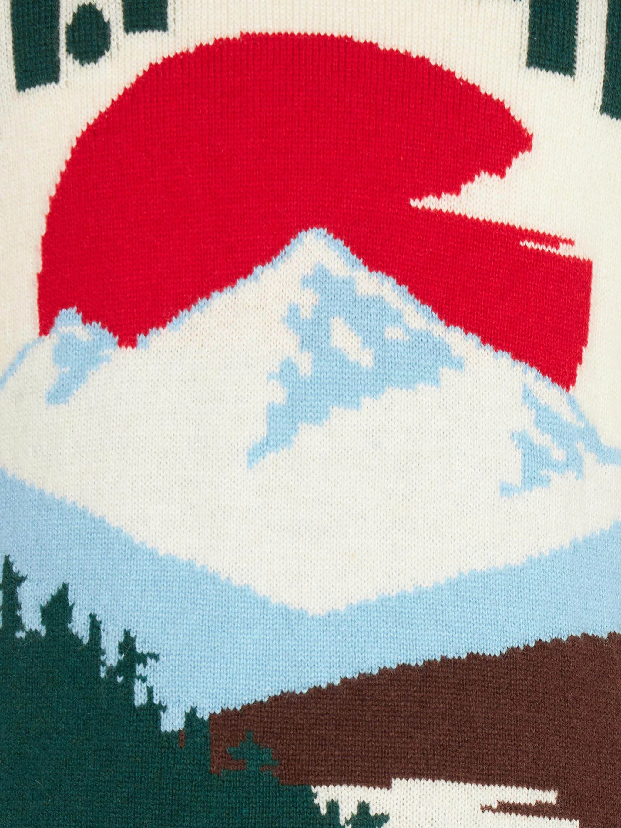 Maglione bianco da bambino con stampa jacquard St. Moritz - Image 3