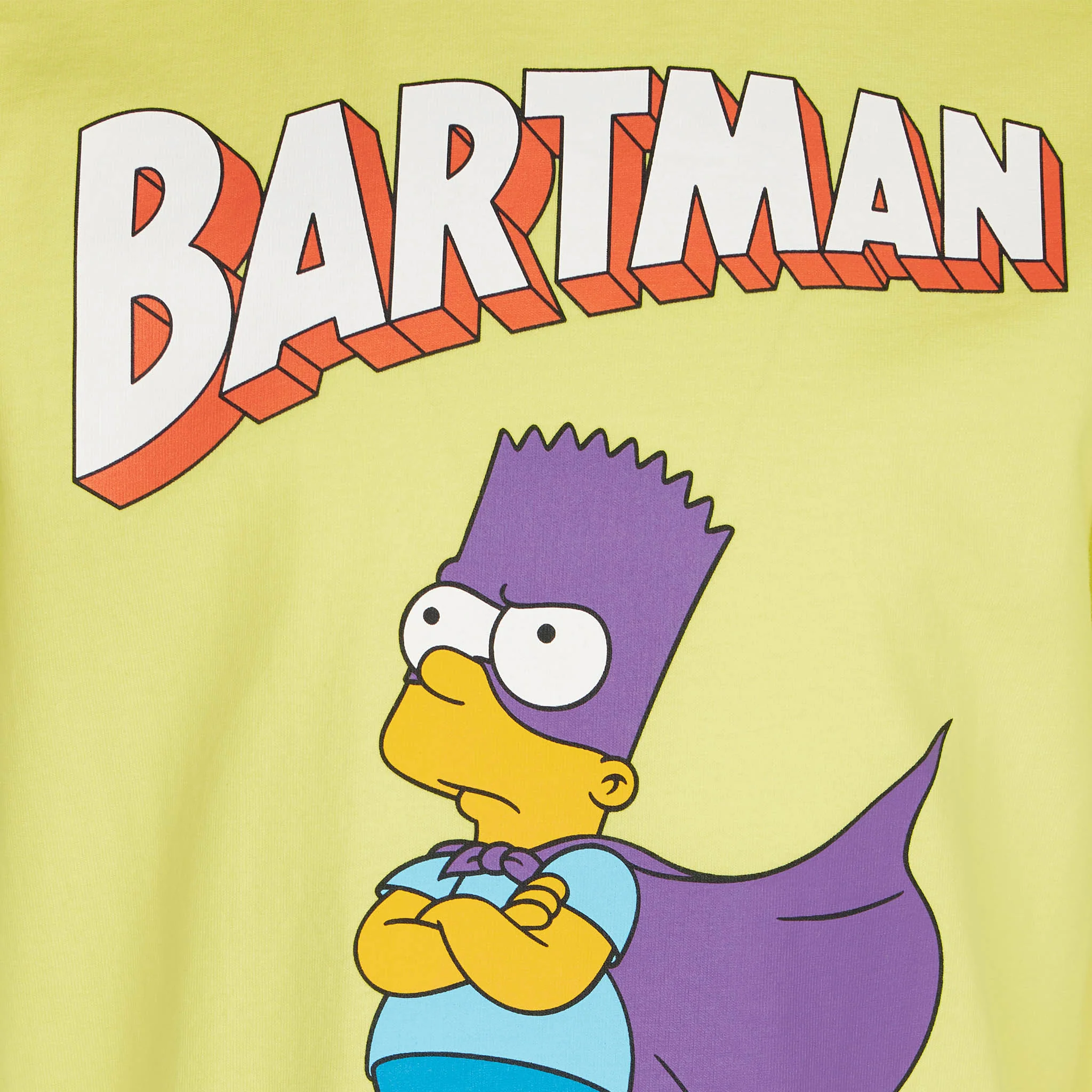 T-shirt gialla  stampa Bartman | Special Edition - Image 2