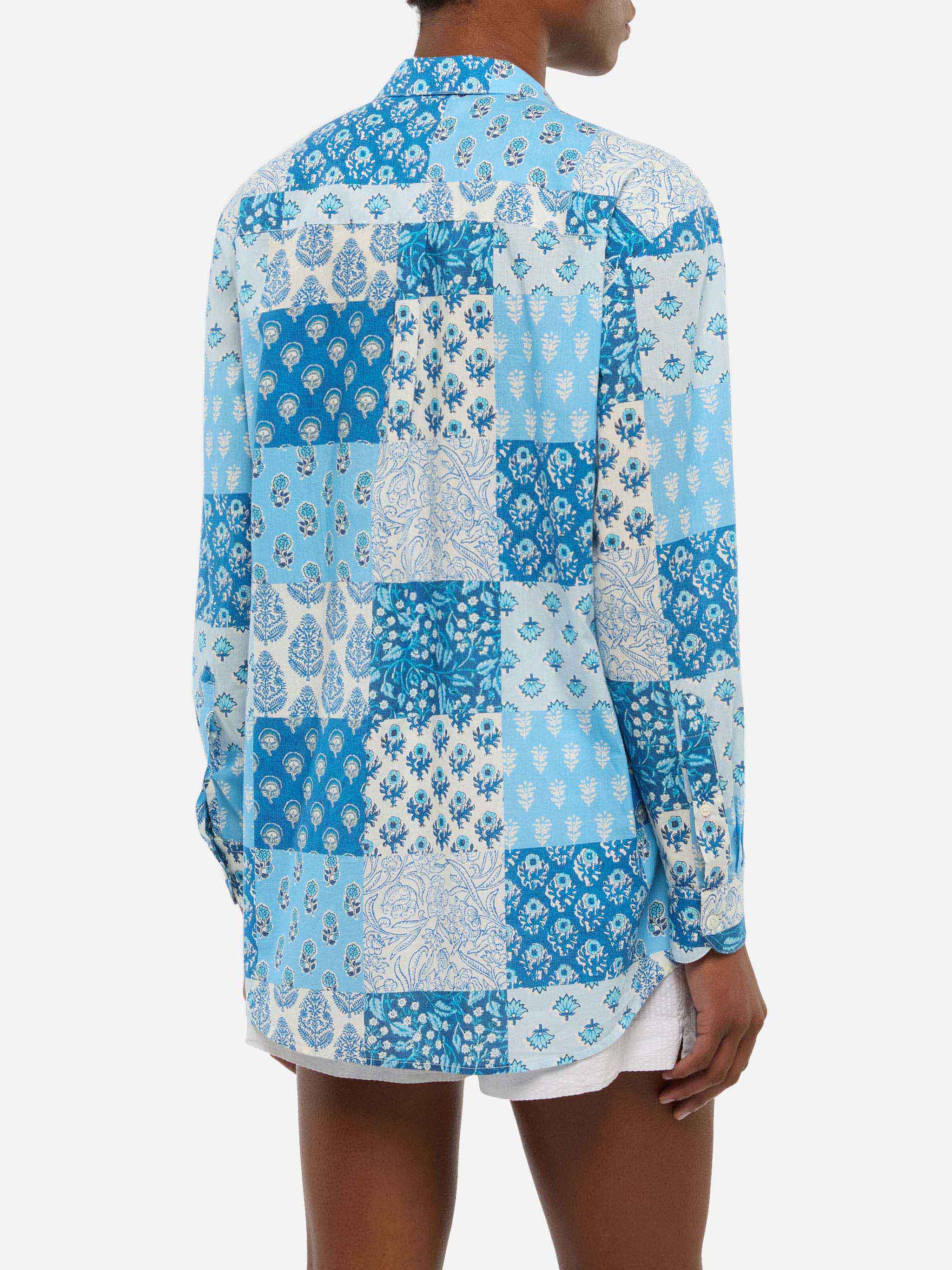 Brigitte camicia in cotone con stampa floreale - Image 3