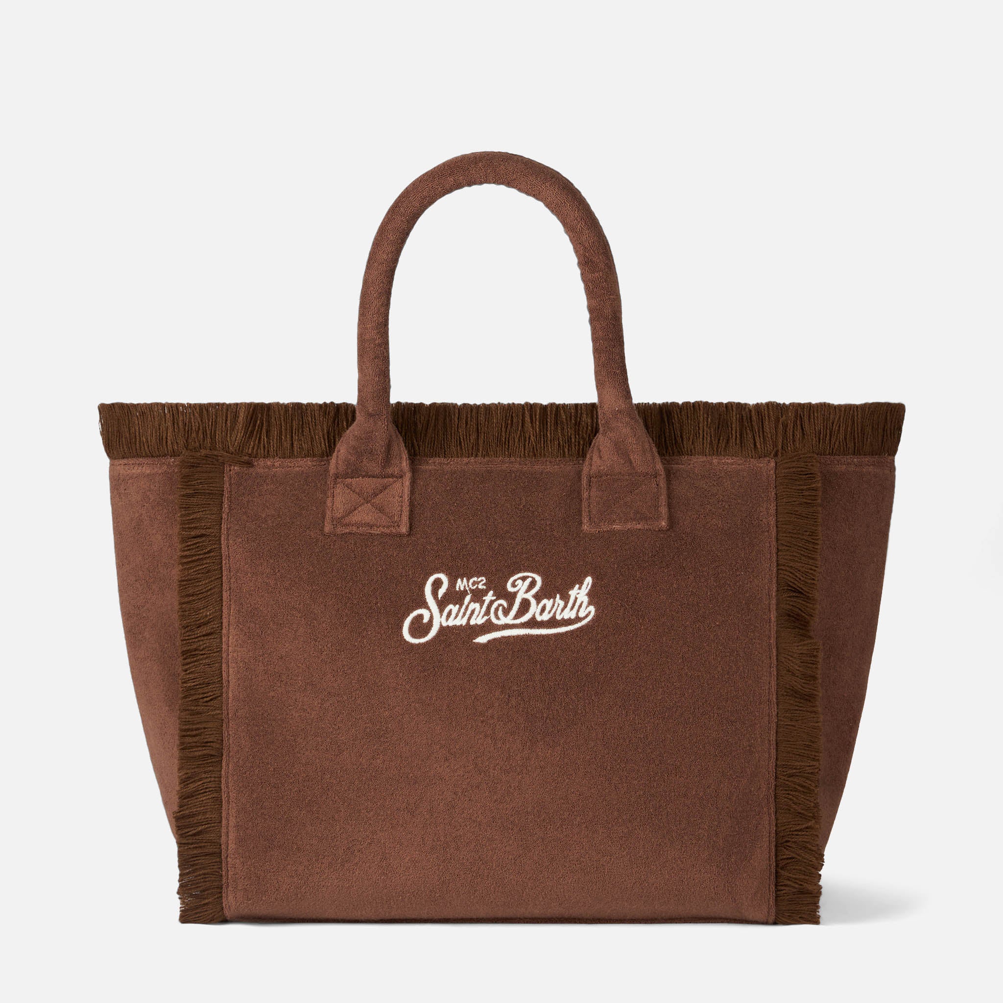 Borsa a spalla Vanity Sponge in spugna marrone - Image 2