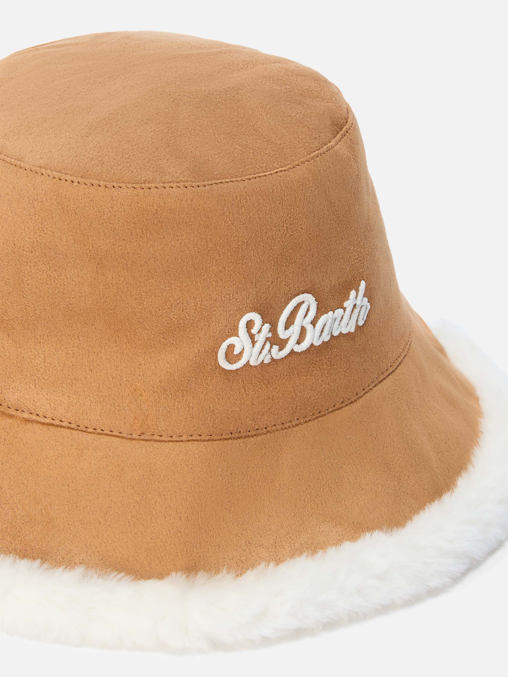 Cappello da pescatore double face Bucket Hat Double Suede Fur - Image 2