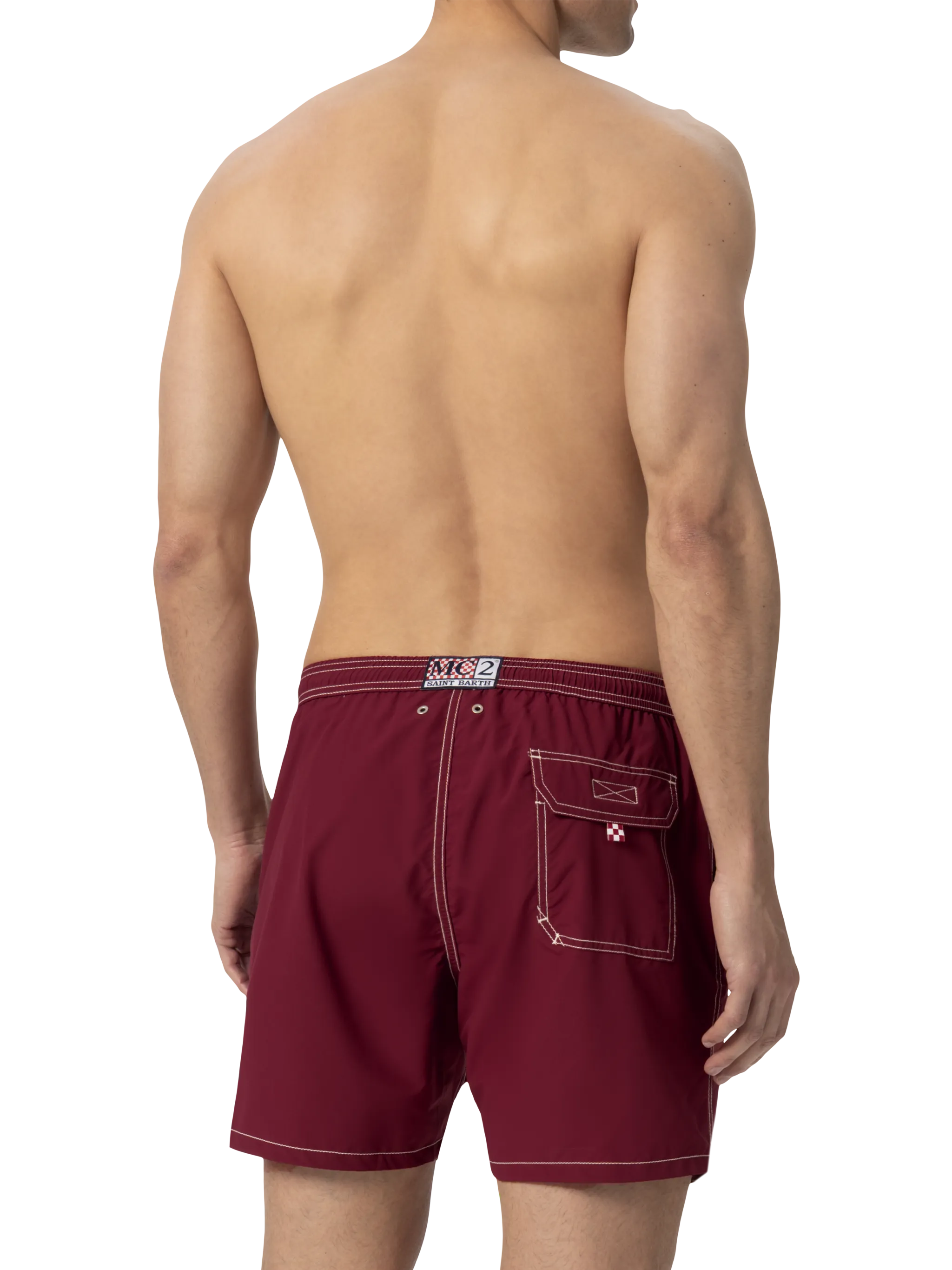 Costume classico leggero Patmos bordeaux - Image 4
