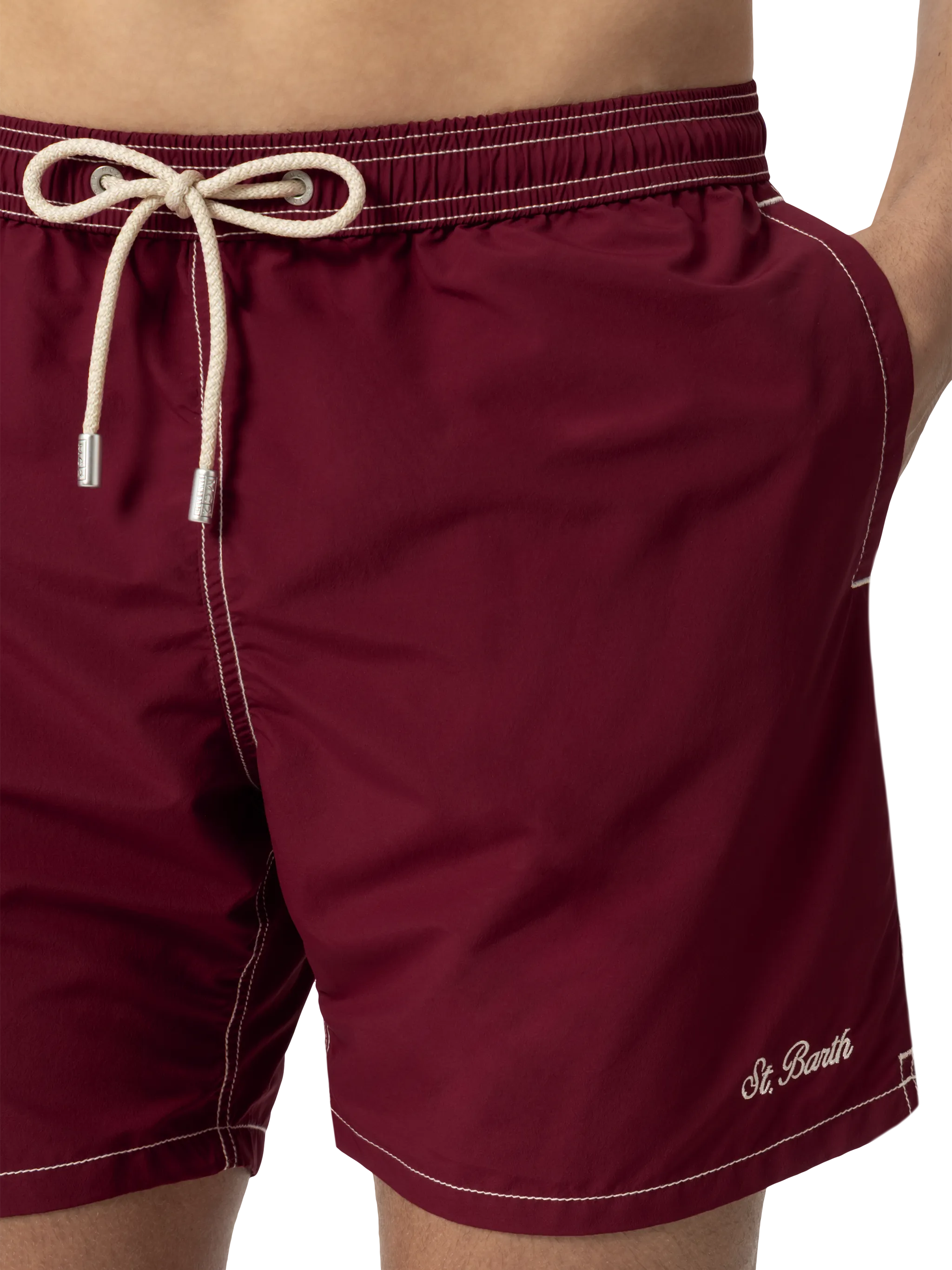 Costume classico leggero Patmos bordeaux - Image 5