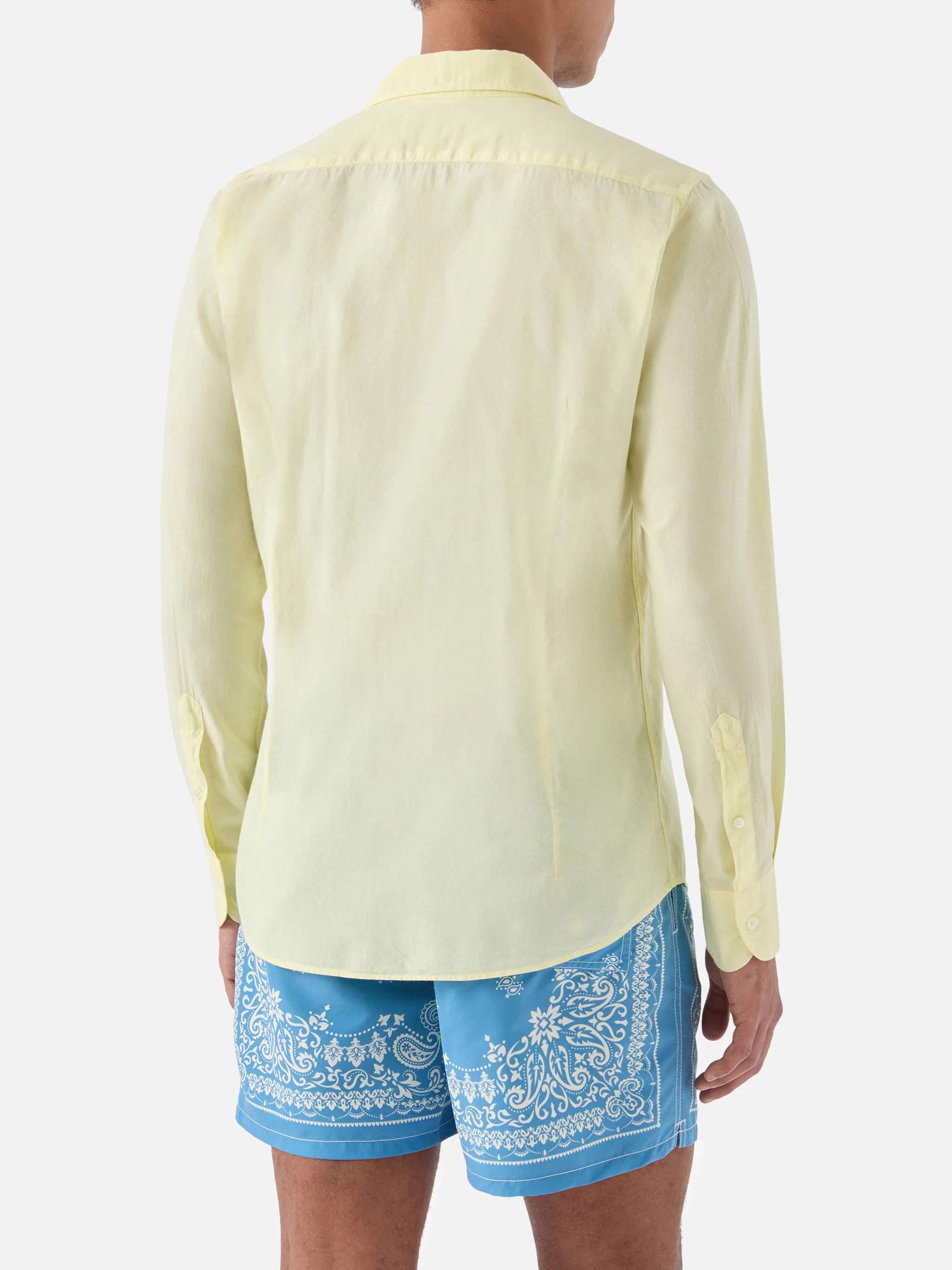 Camicia Chemise Ice in puro voile di cotone burro - Image 3