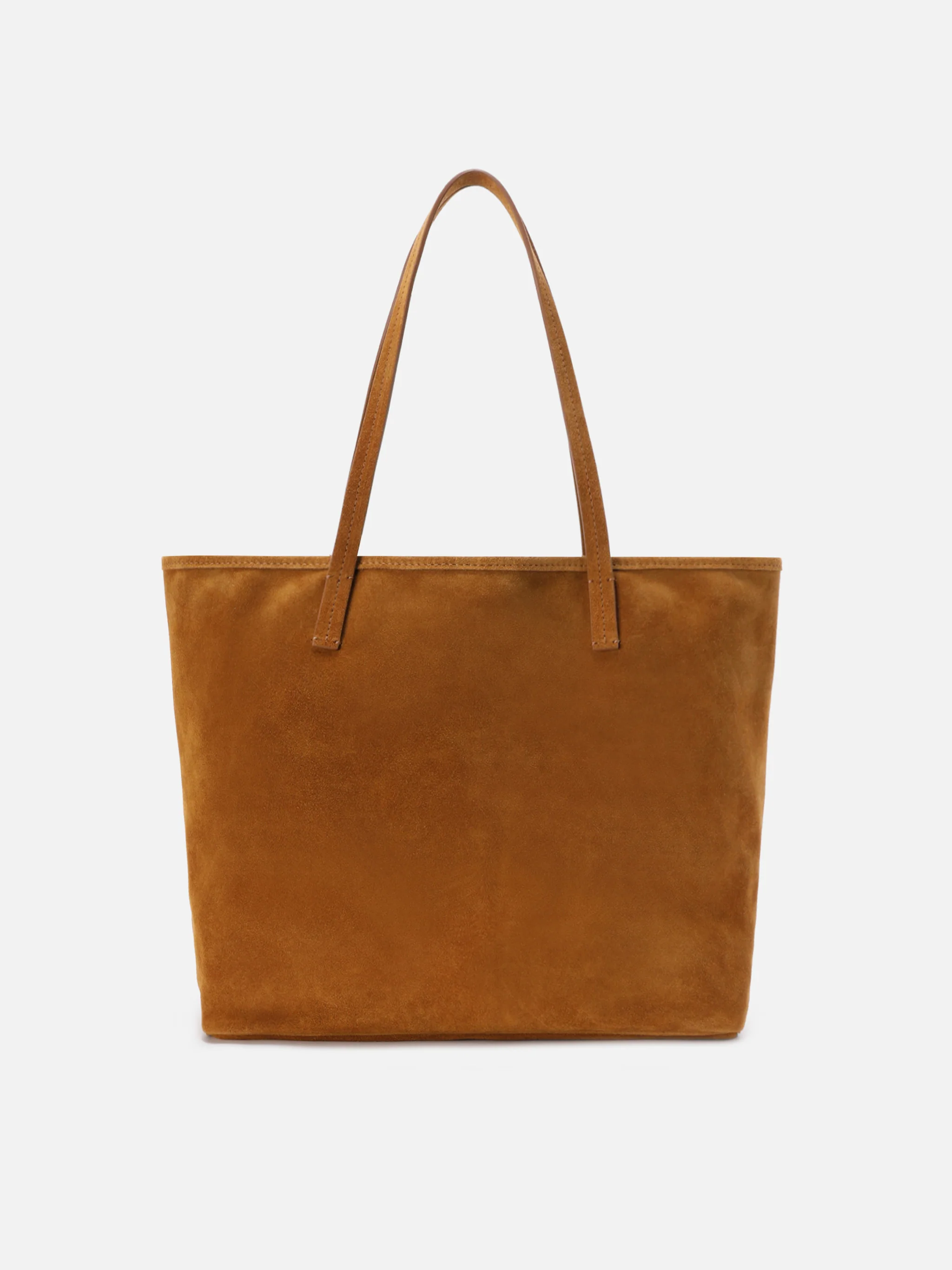 Borsa City regular in camoscio cammello - Image 3