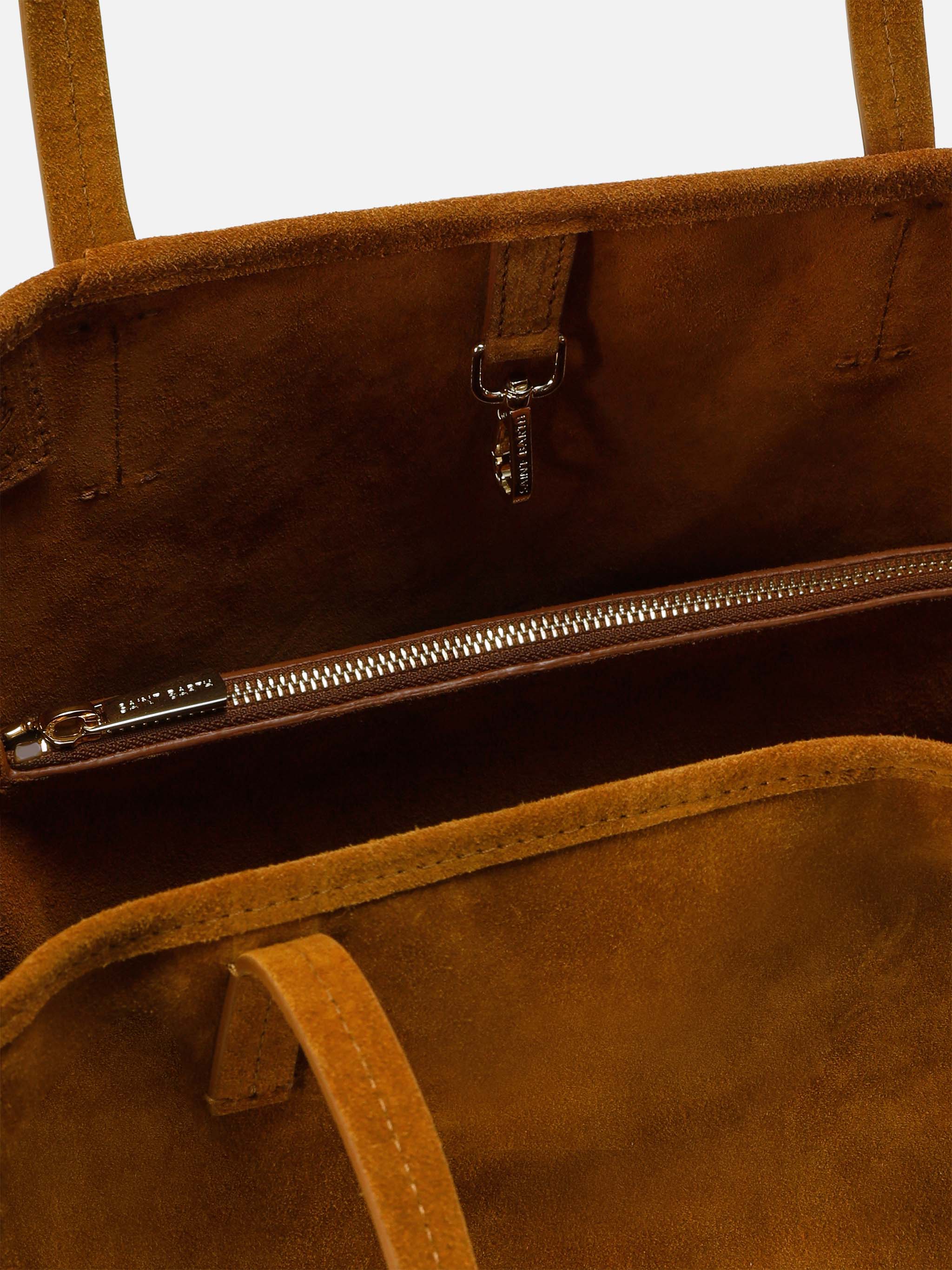 Borsa City regular in camoscio cammello - Image 4