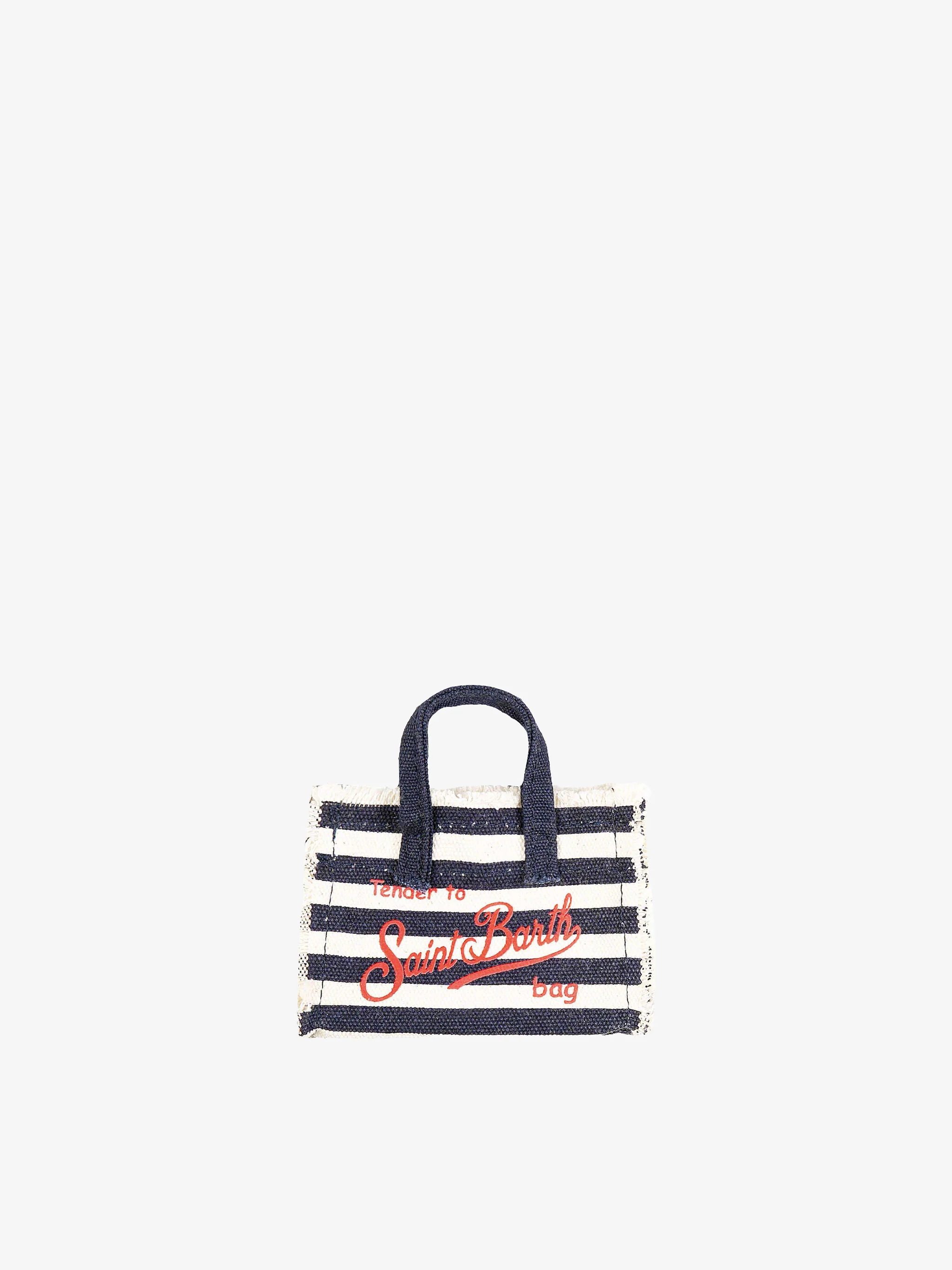 Portachiavi in tela blu navy - Image 5