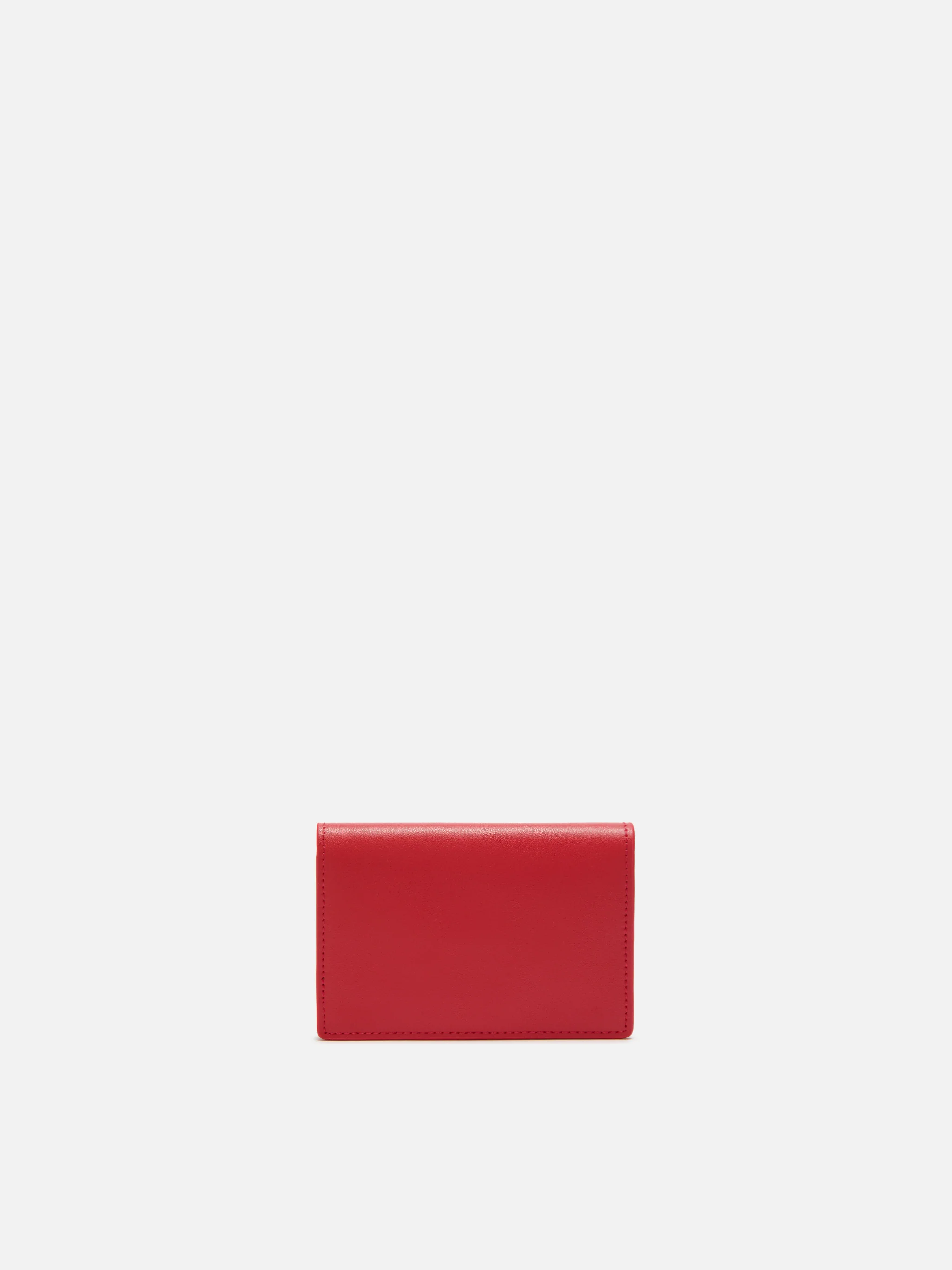 Portacarte Card Holder in pelle rossa - Image 3