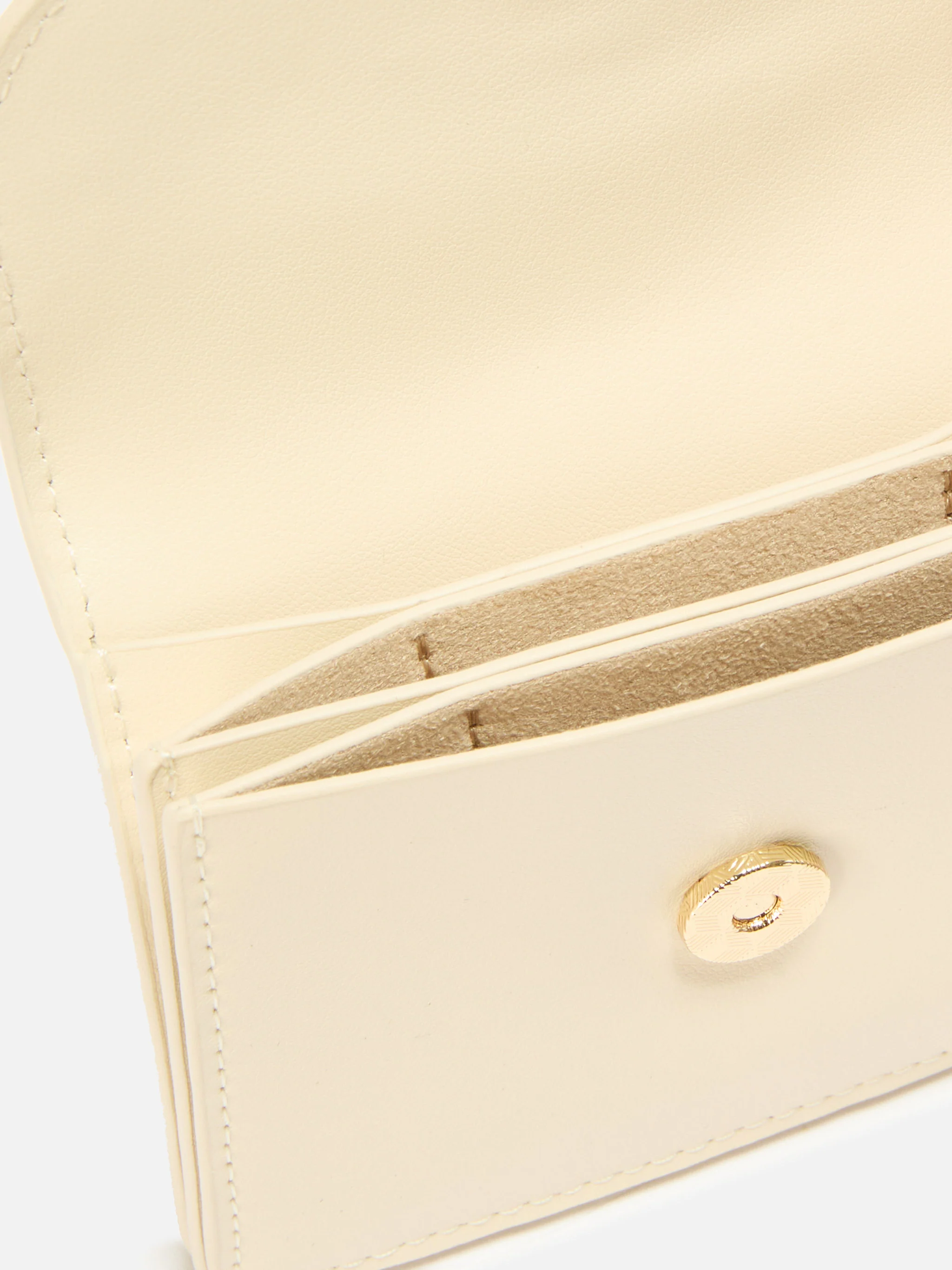 Portacarte Card Holder in pelle bianca - Image 2