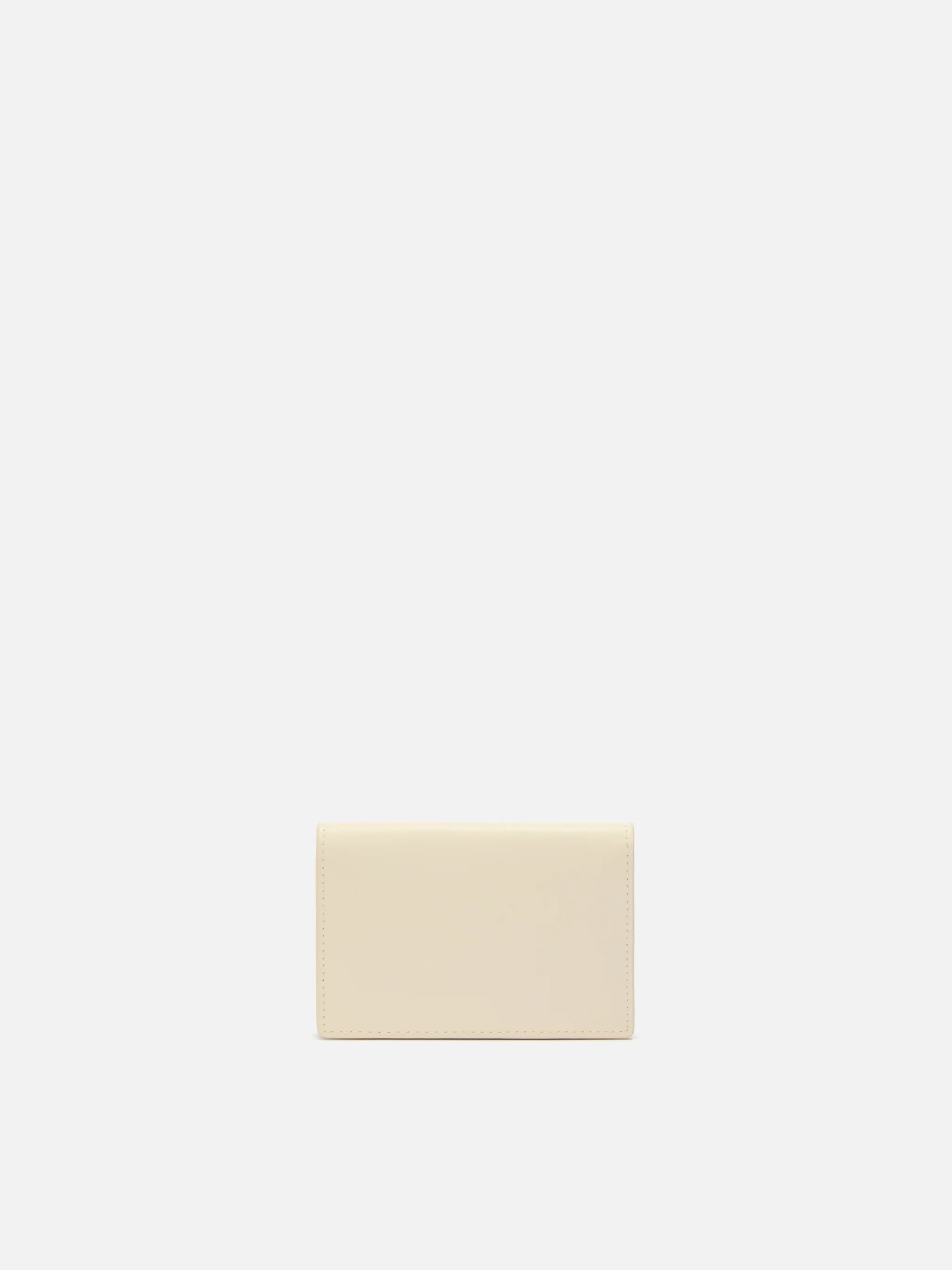 Portacarte Card Holder in pelle bianca - Image 3