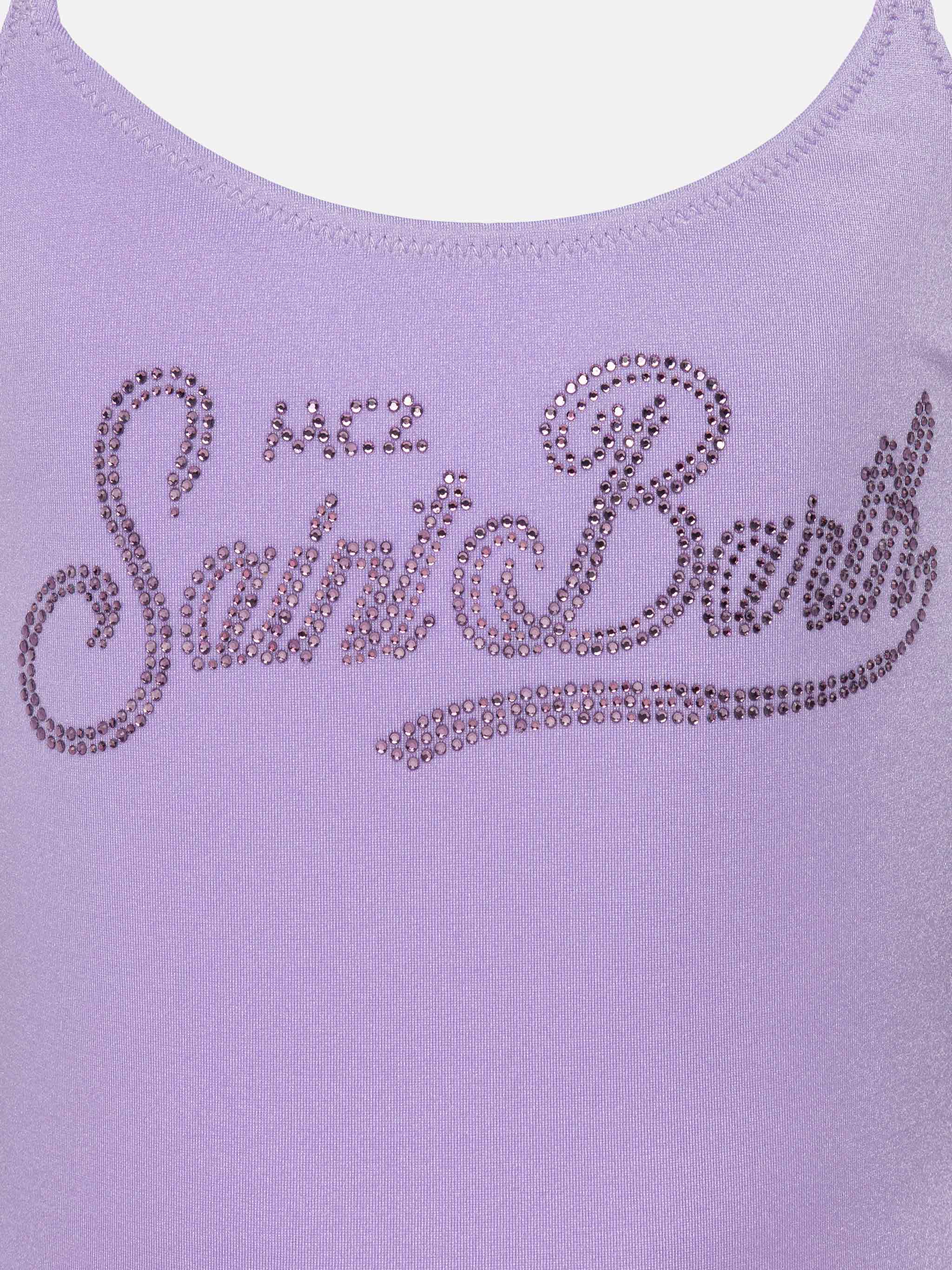 Costume intero Cecille Jr con logo in strass - Image 3