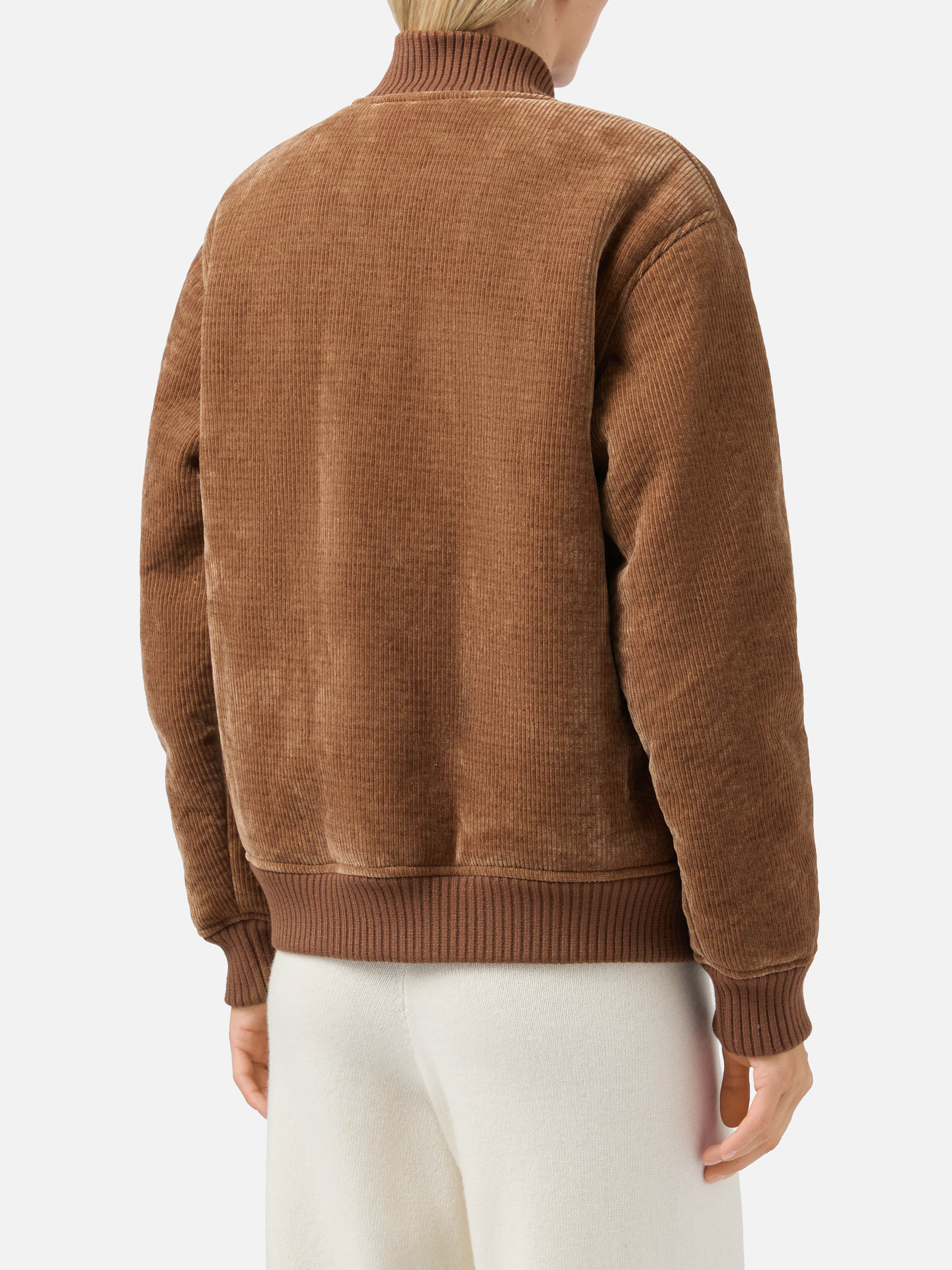 Bomber Celia in corduroy con interno teddy - Image 5