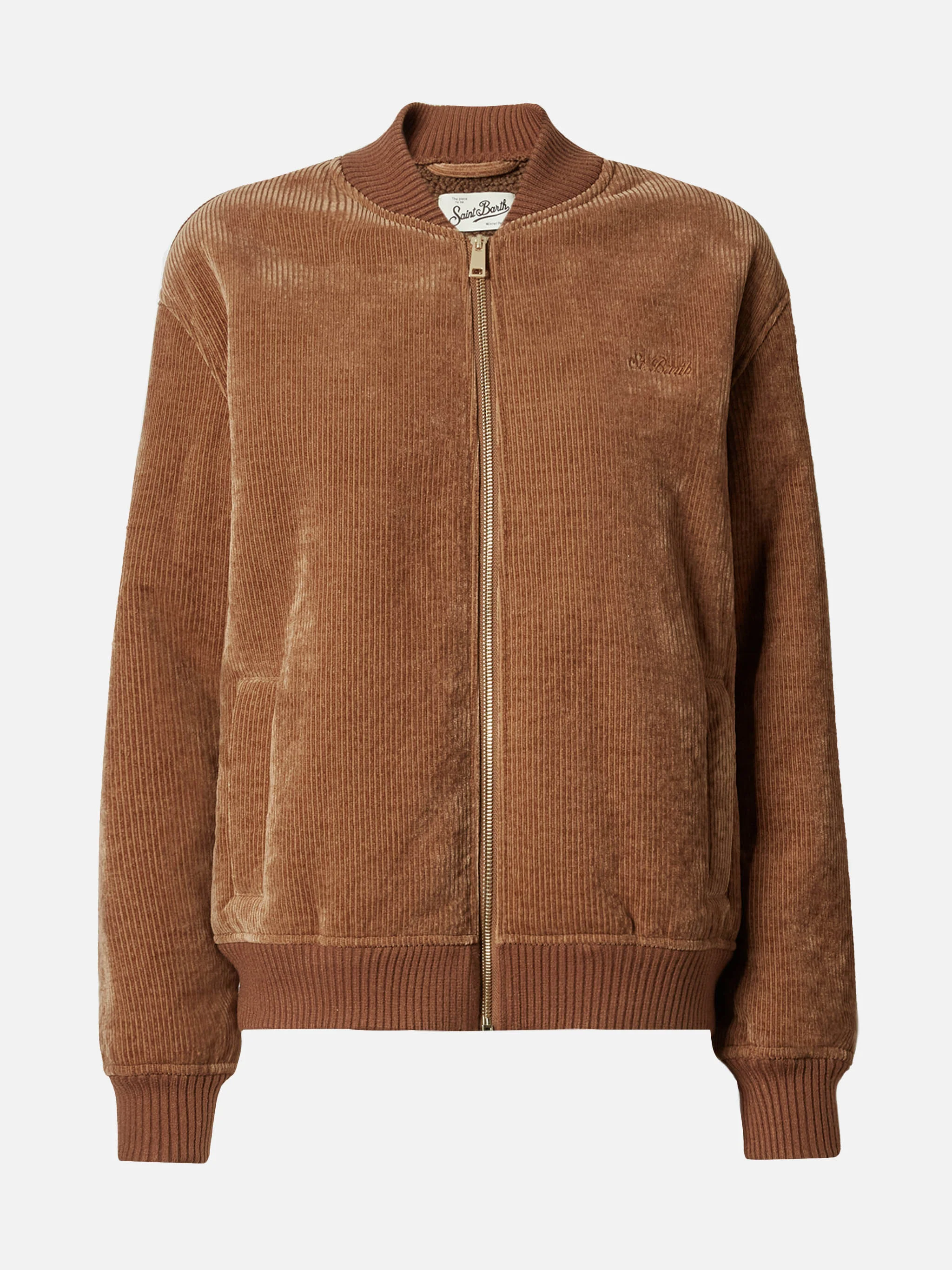 Bomber Celia in corduroy con interno teddy - Image 7