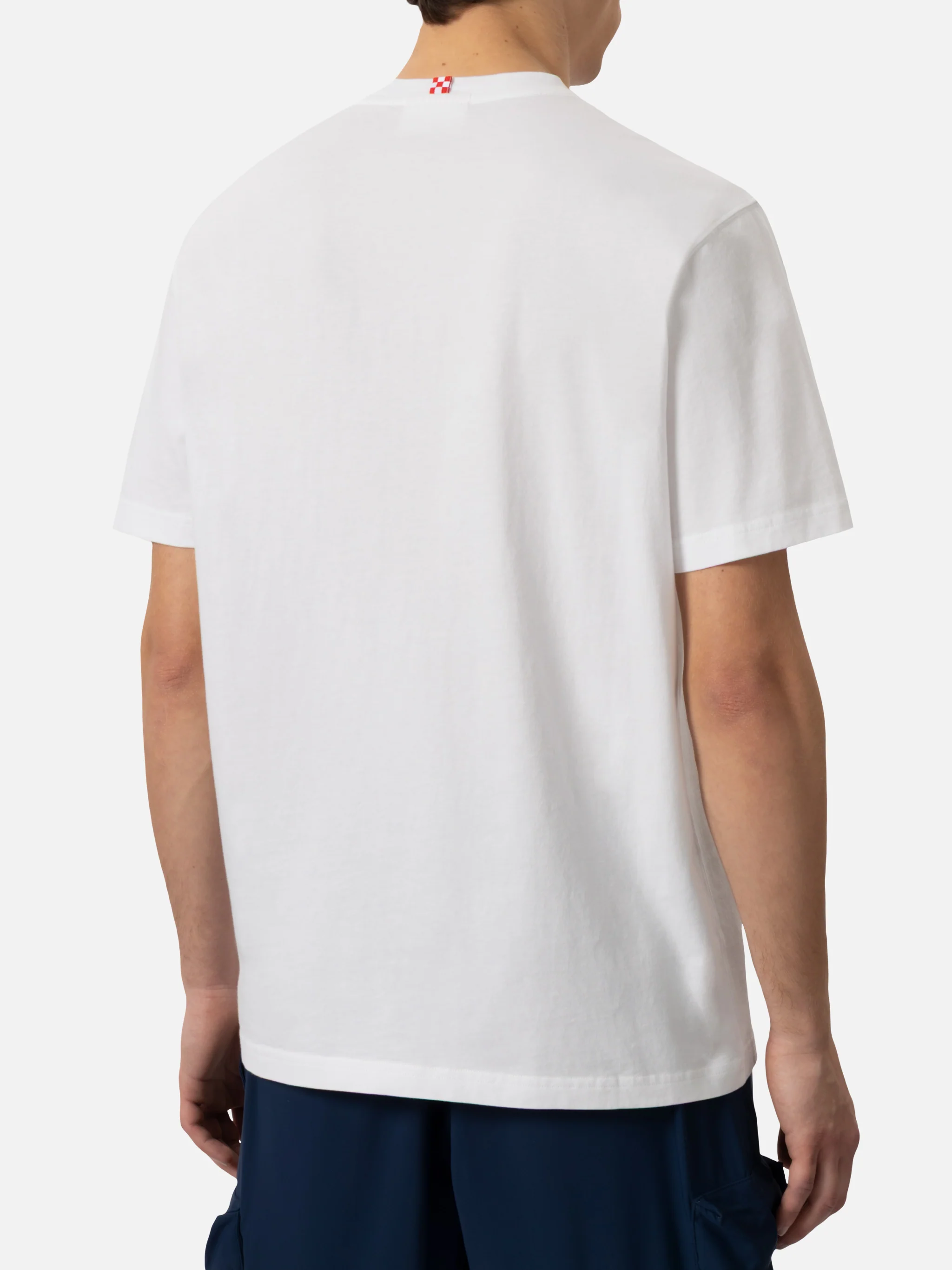 T-shirt Portofino in jersey di cotone classic fit con ricamo Only Fantastic - Image 4