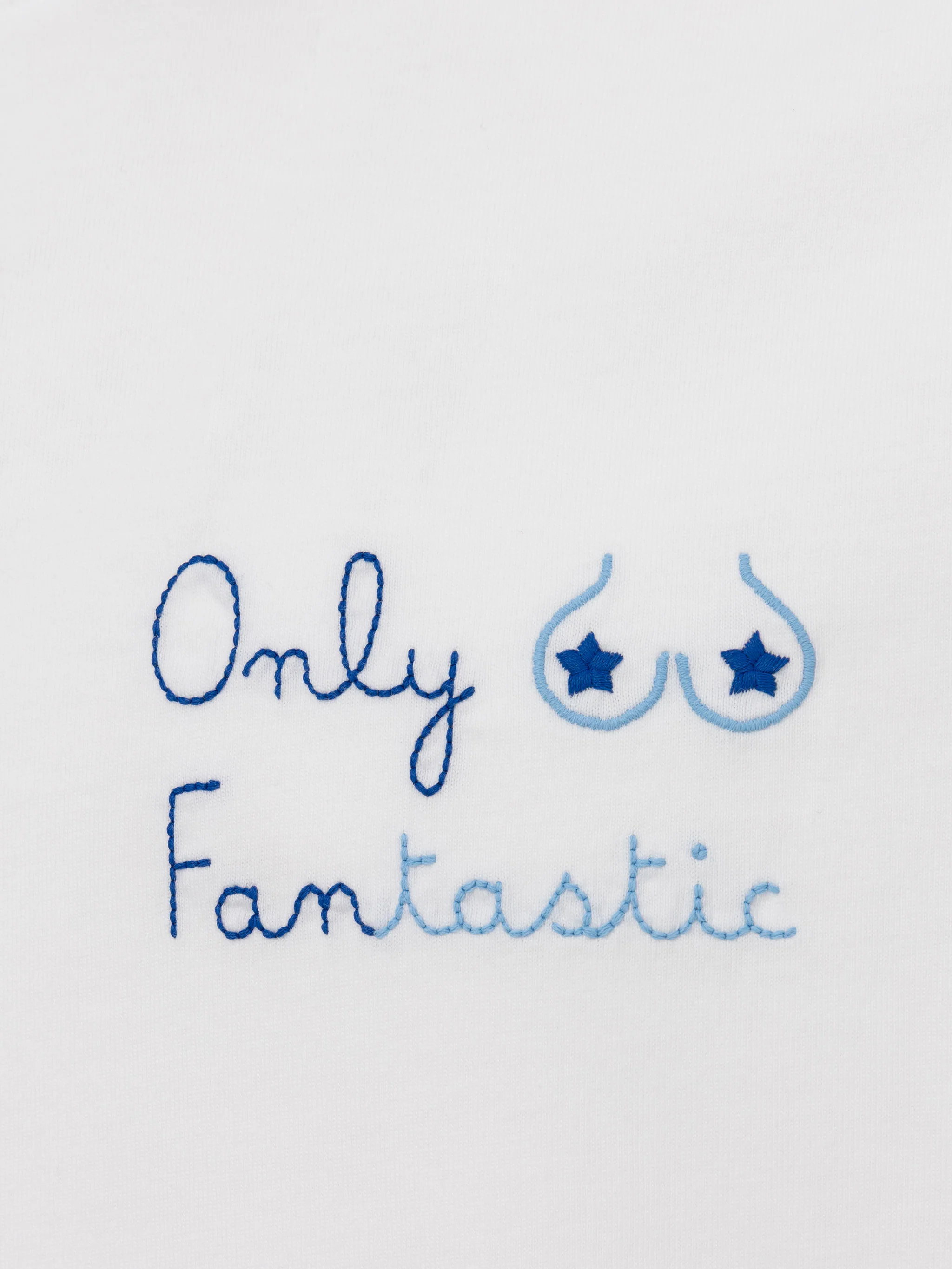 T-shirt Portofino in jersey di cotone classic fit con ricamo Only Fantastic - Image 5