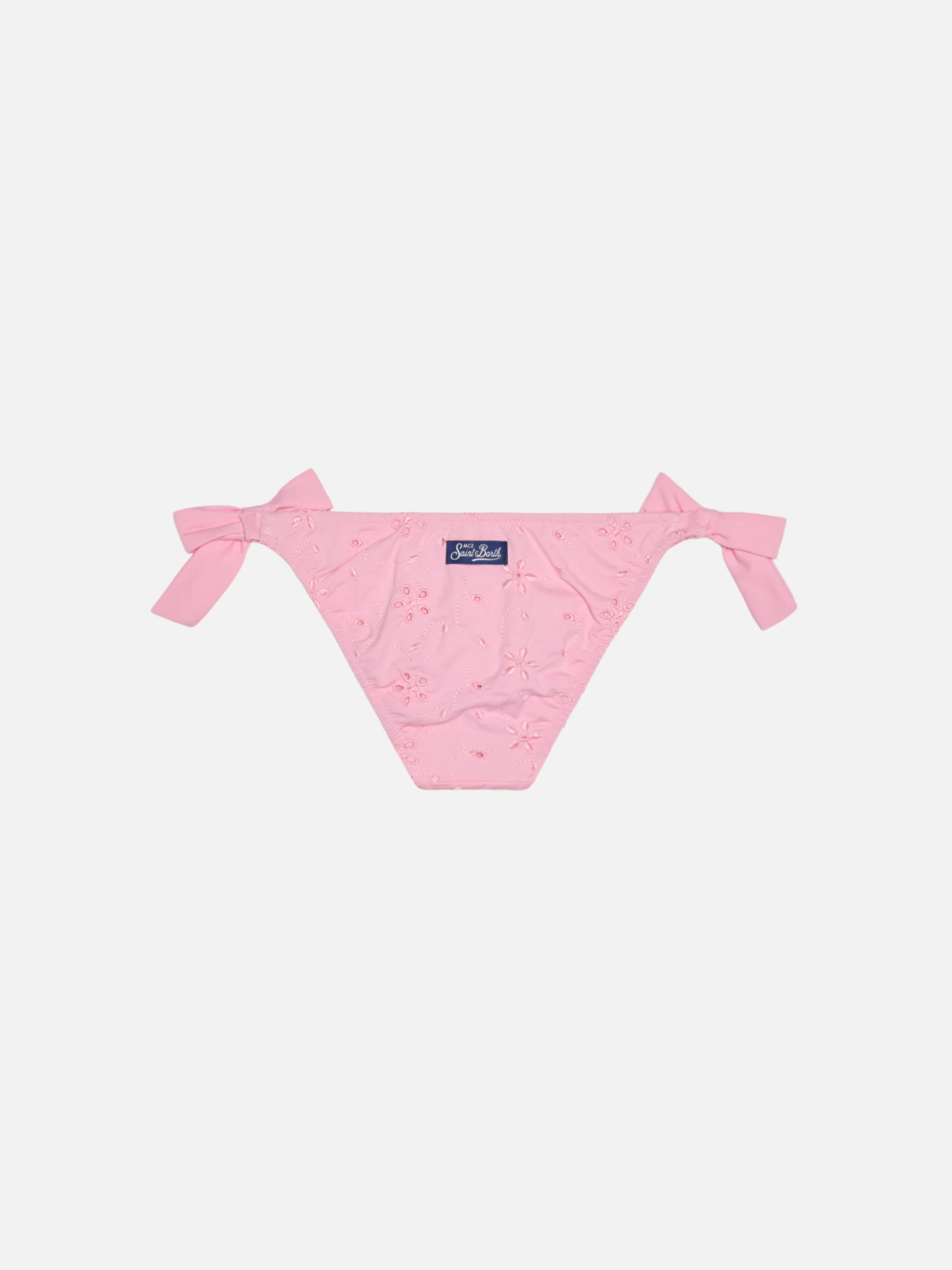 Slip da mare classico Zippy in Sangallo rosa - Image 2