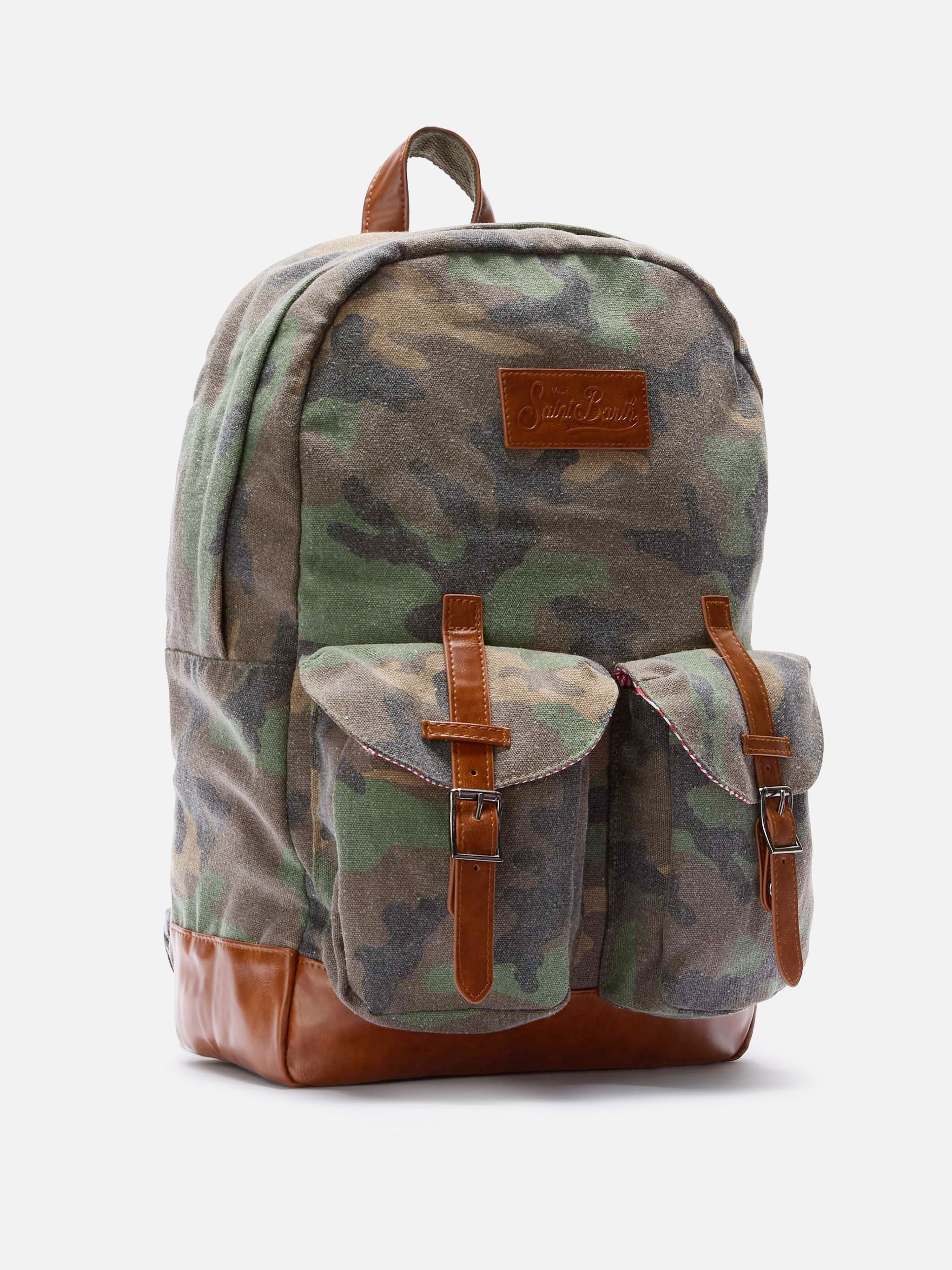 Zaino in tela Cody con stampa camouflage - Image 3