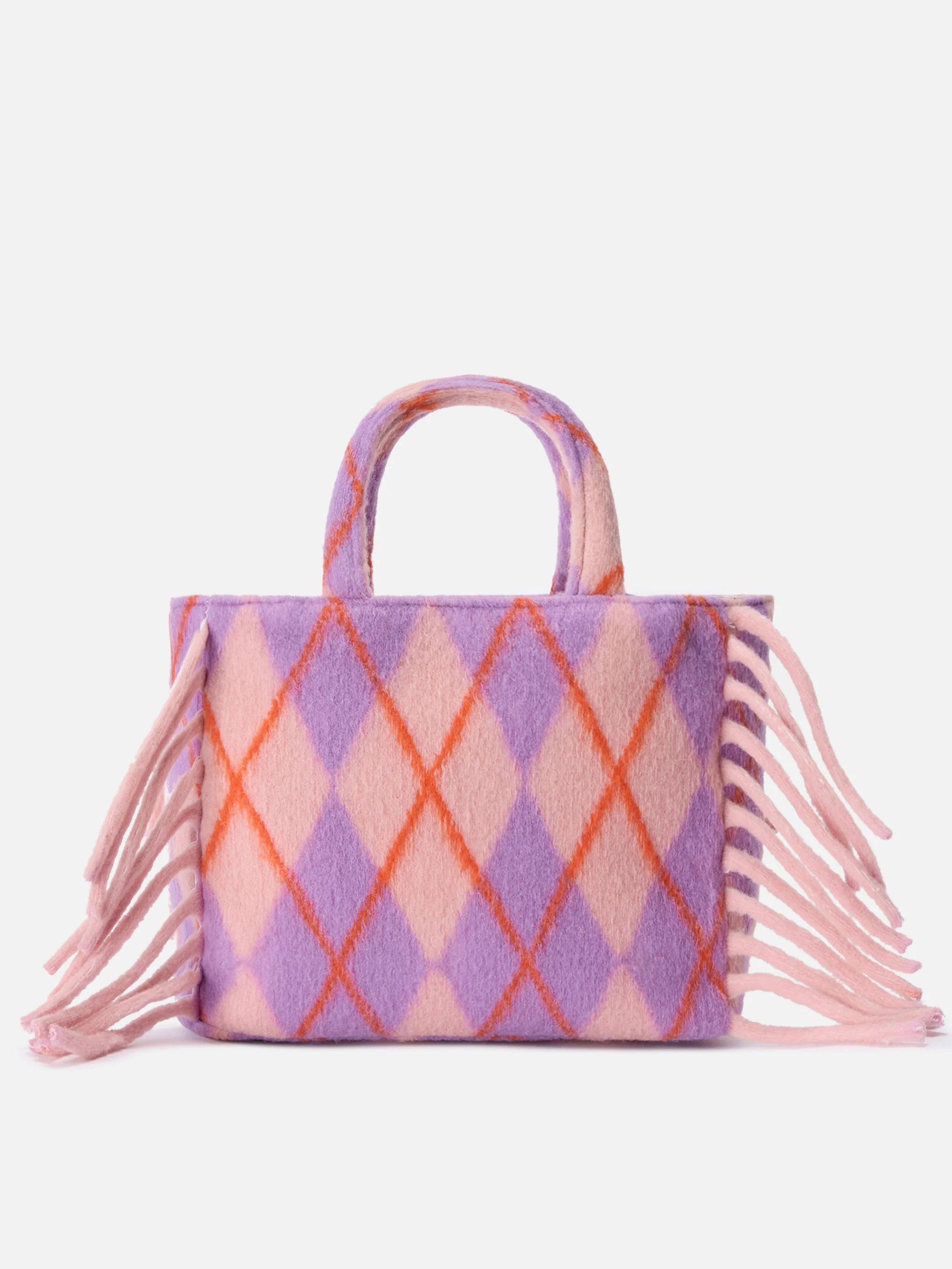 Borsa Colette Blanket con stampa argyle - Image 4