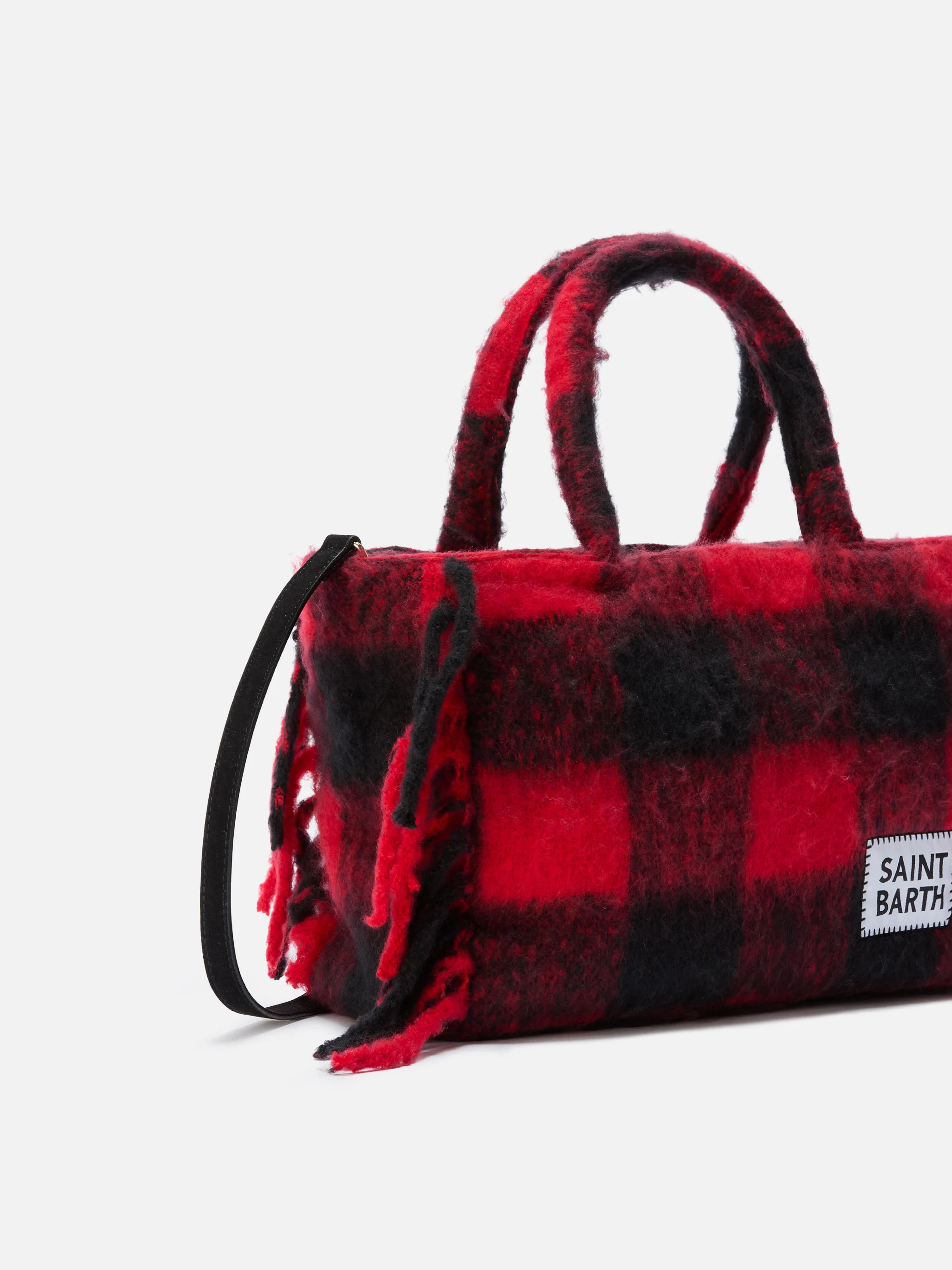 Borsa coperta Colette con stampa check - Image 3