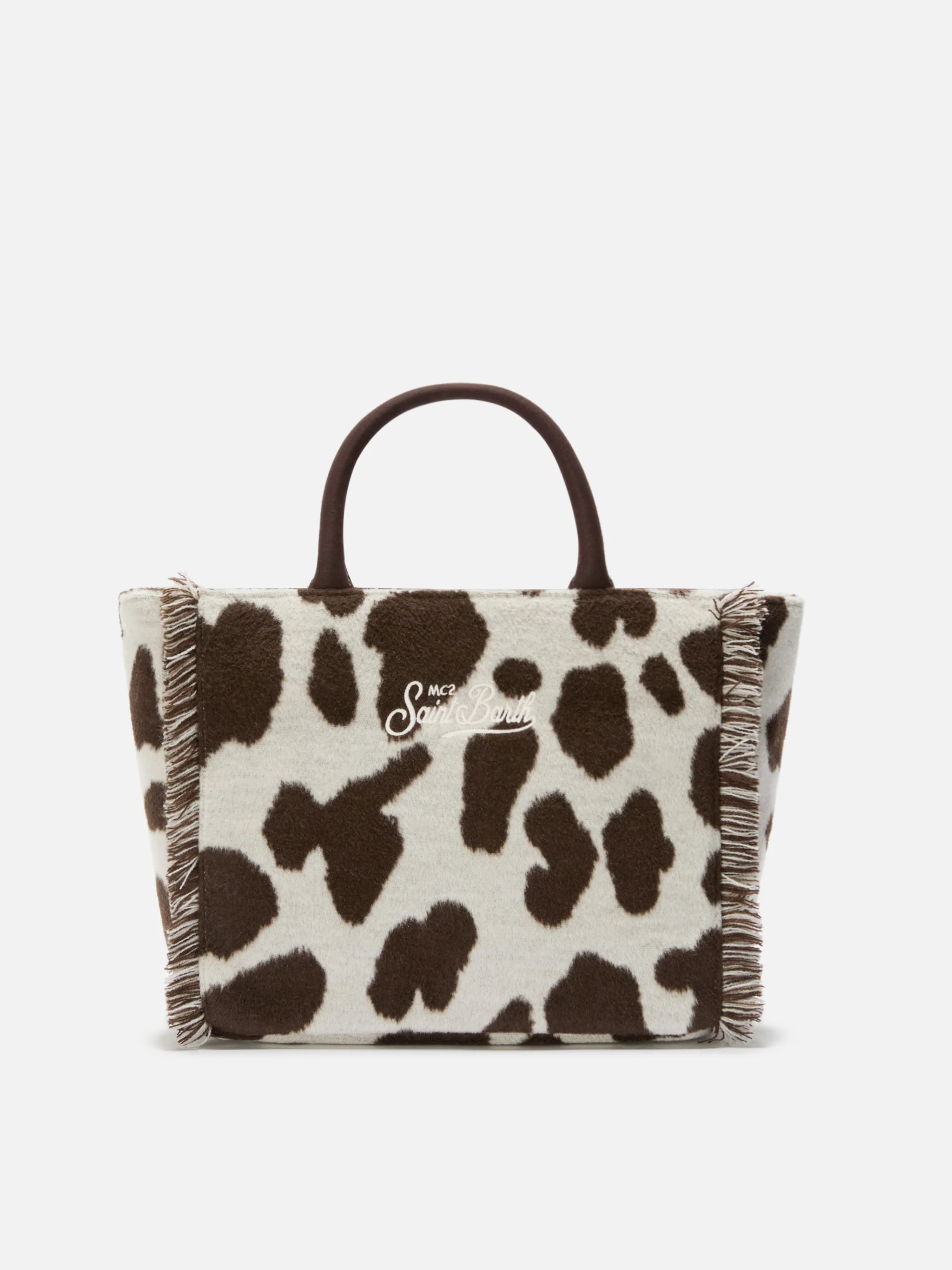 Borsa Colette Felt stampa cow - Image 4