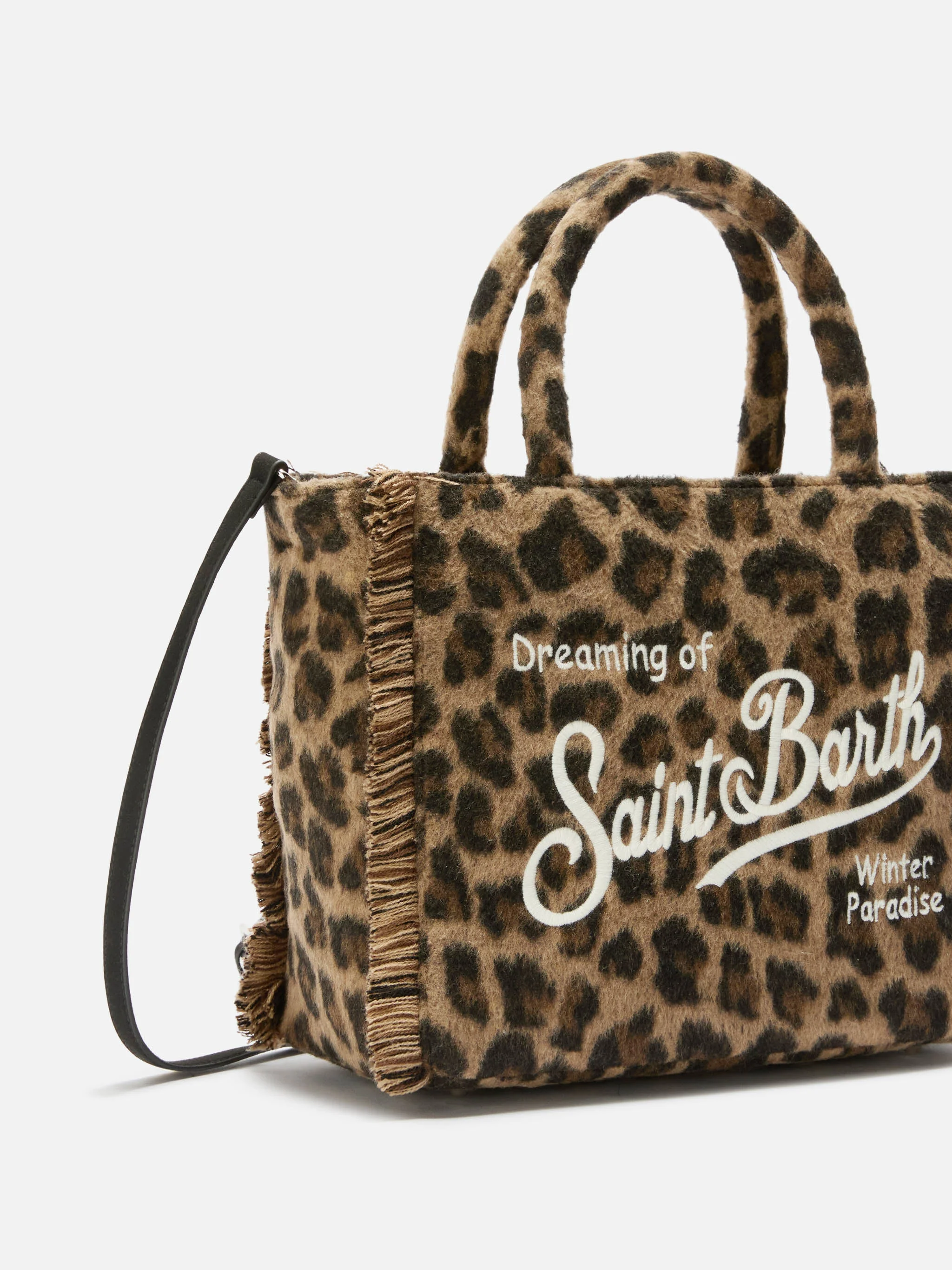 Borsa Colette Felt stampa leopardata - Image 3