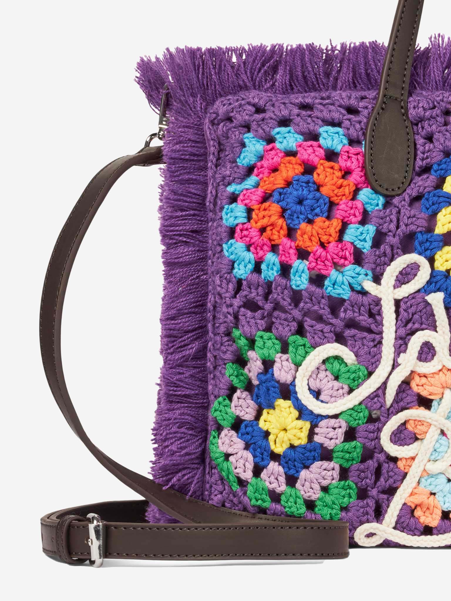 Borsa Colette con piastrelle all'uncinetto - Image 2