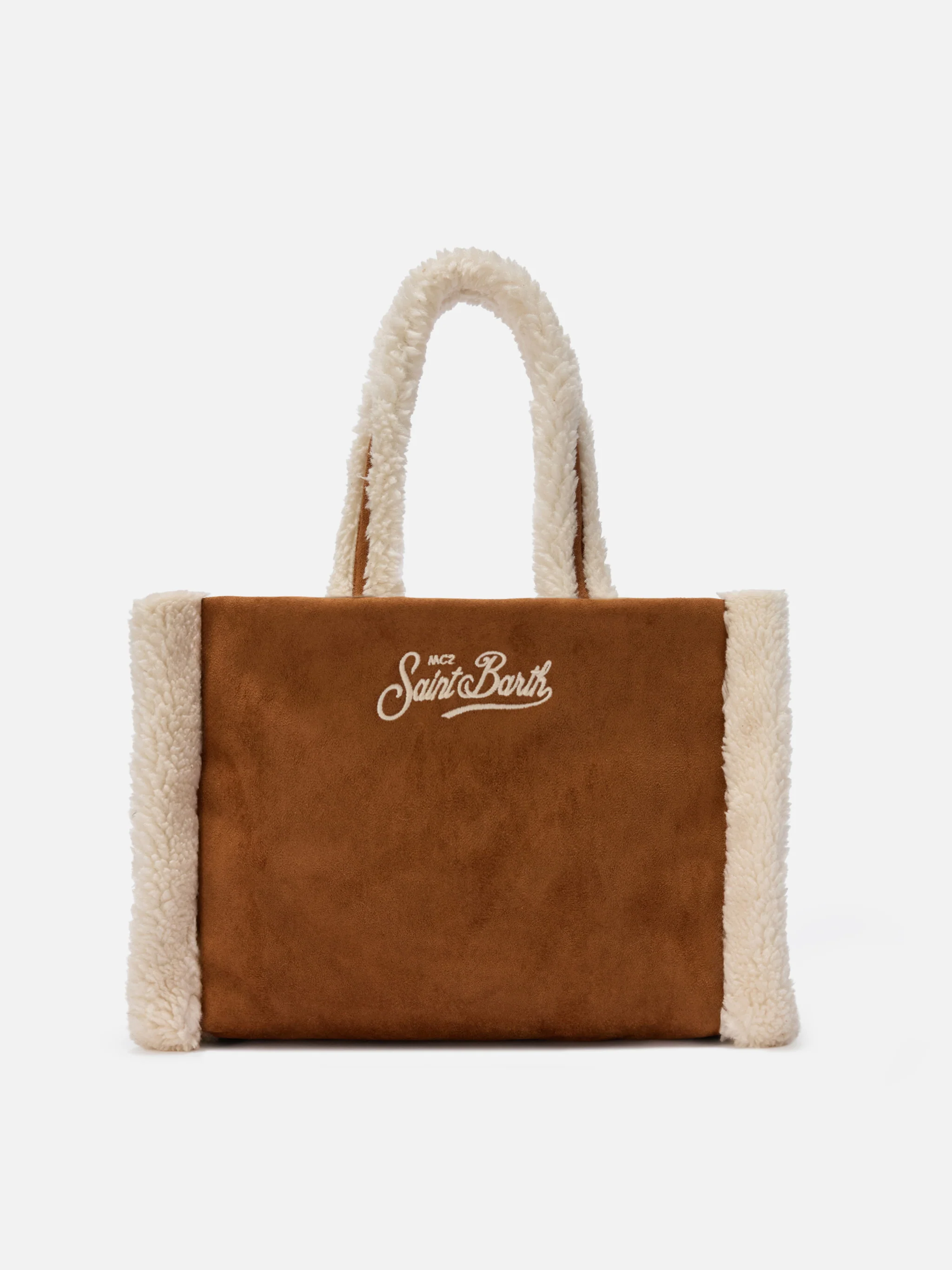 Borsa Colette Shearling cammello - Image 4