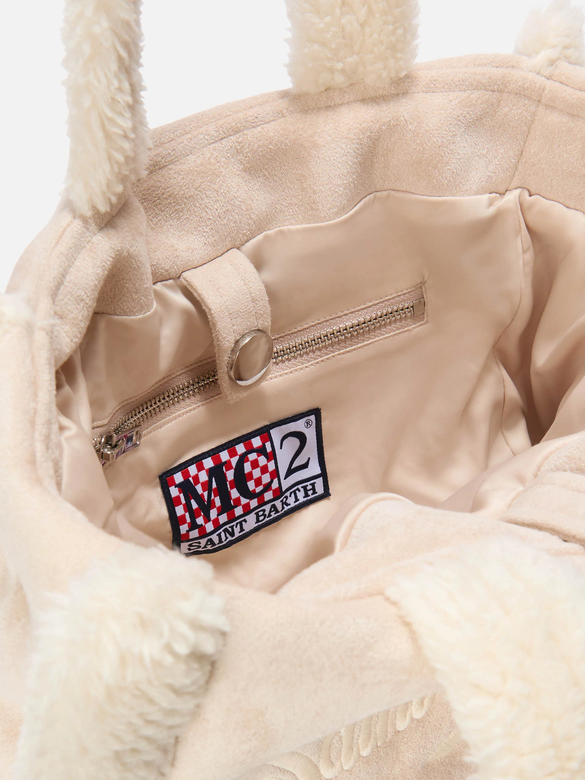 Borsa Colette Shearling ghiaccio - Image 5