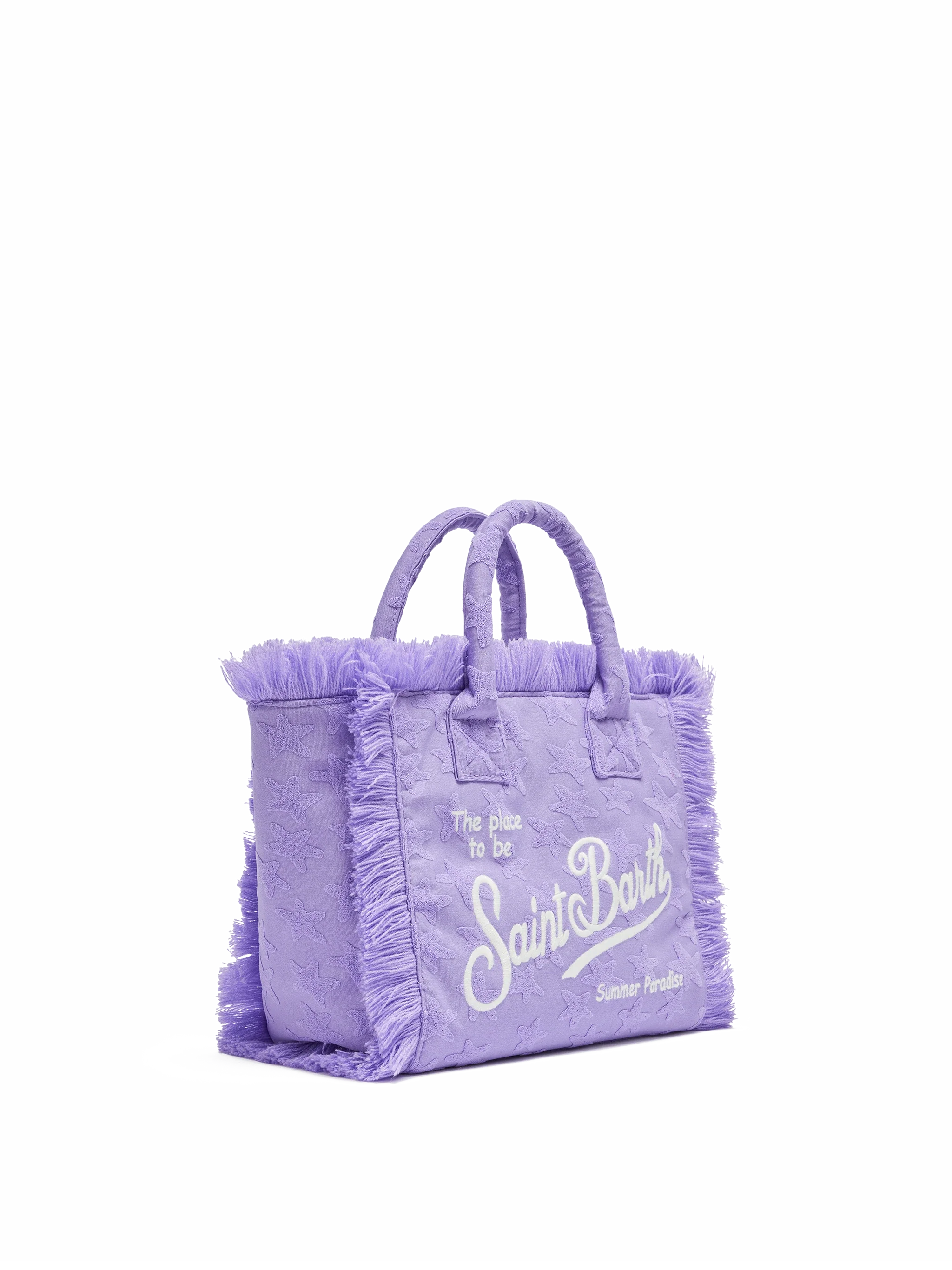 Borsa Colette in spugna lilla con stelle in rilievo - Image 4