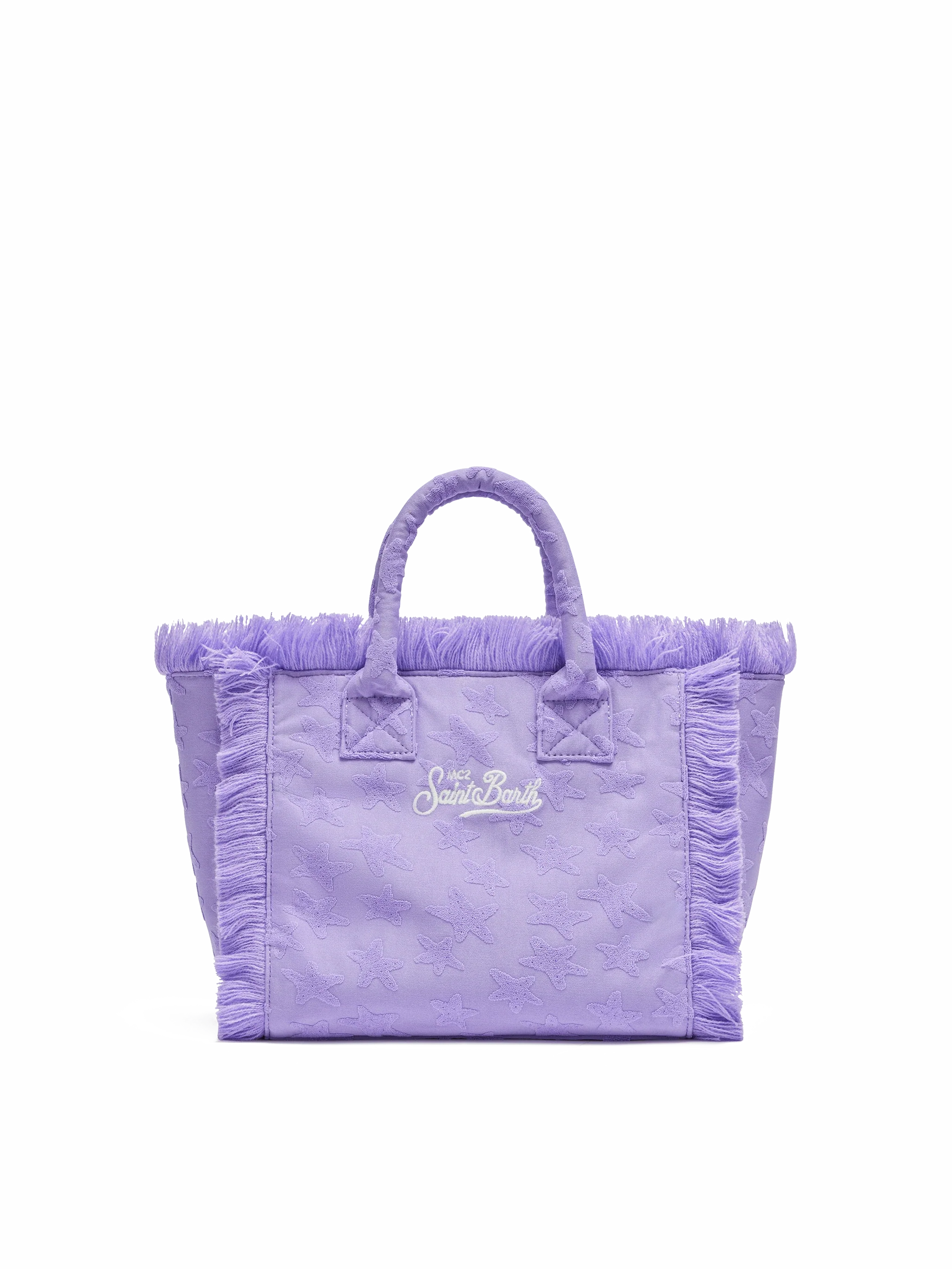 Borsa Colette in spugna lilla con stelle in rilievo - Image 5