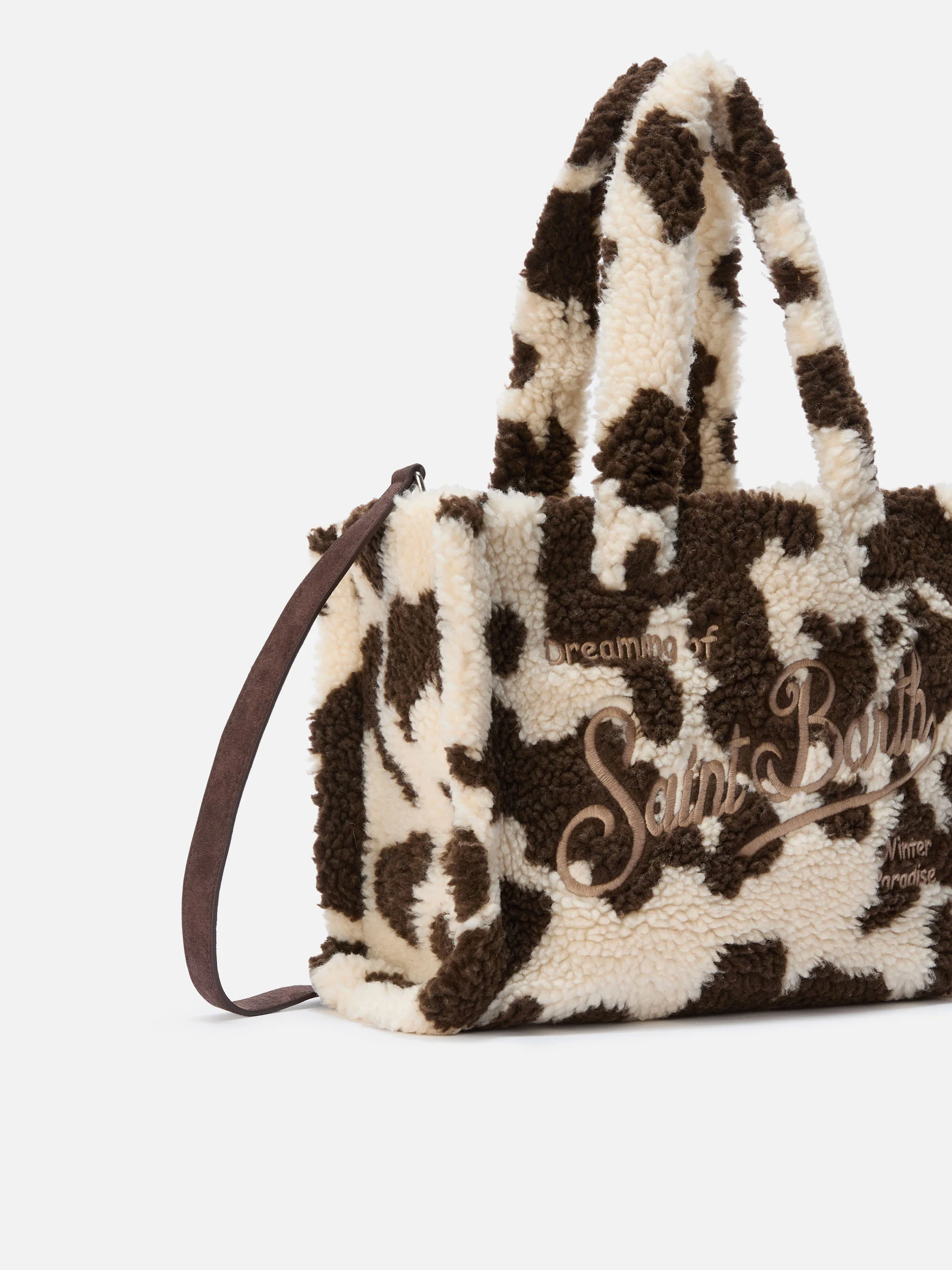 Borsa Colette Teddy stampa cow - Image 3
