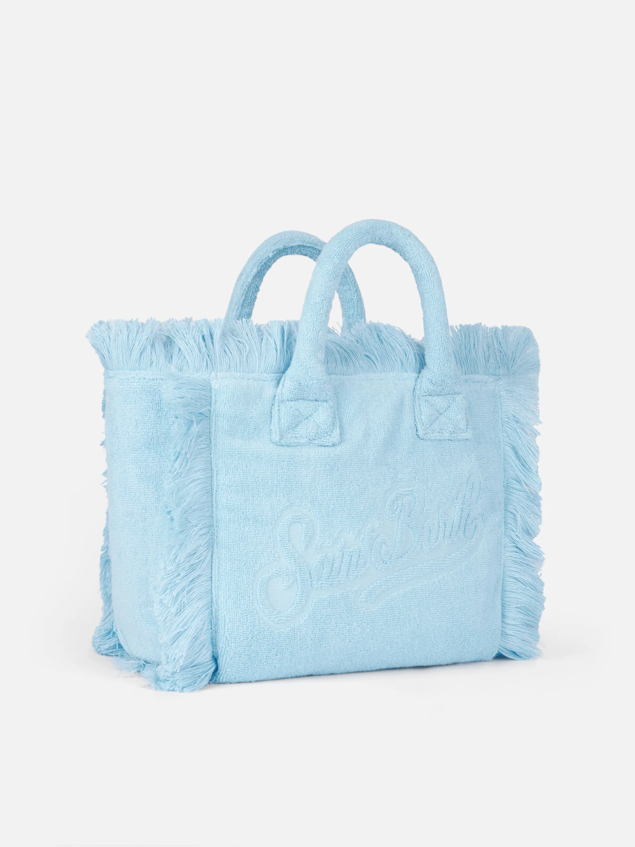 Borsa Colette in spugna azzurra con rilievo - Image 4