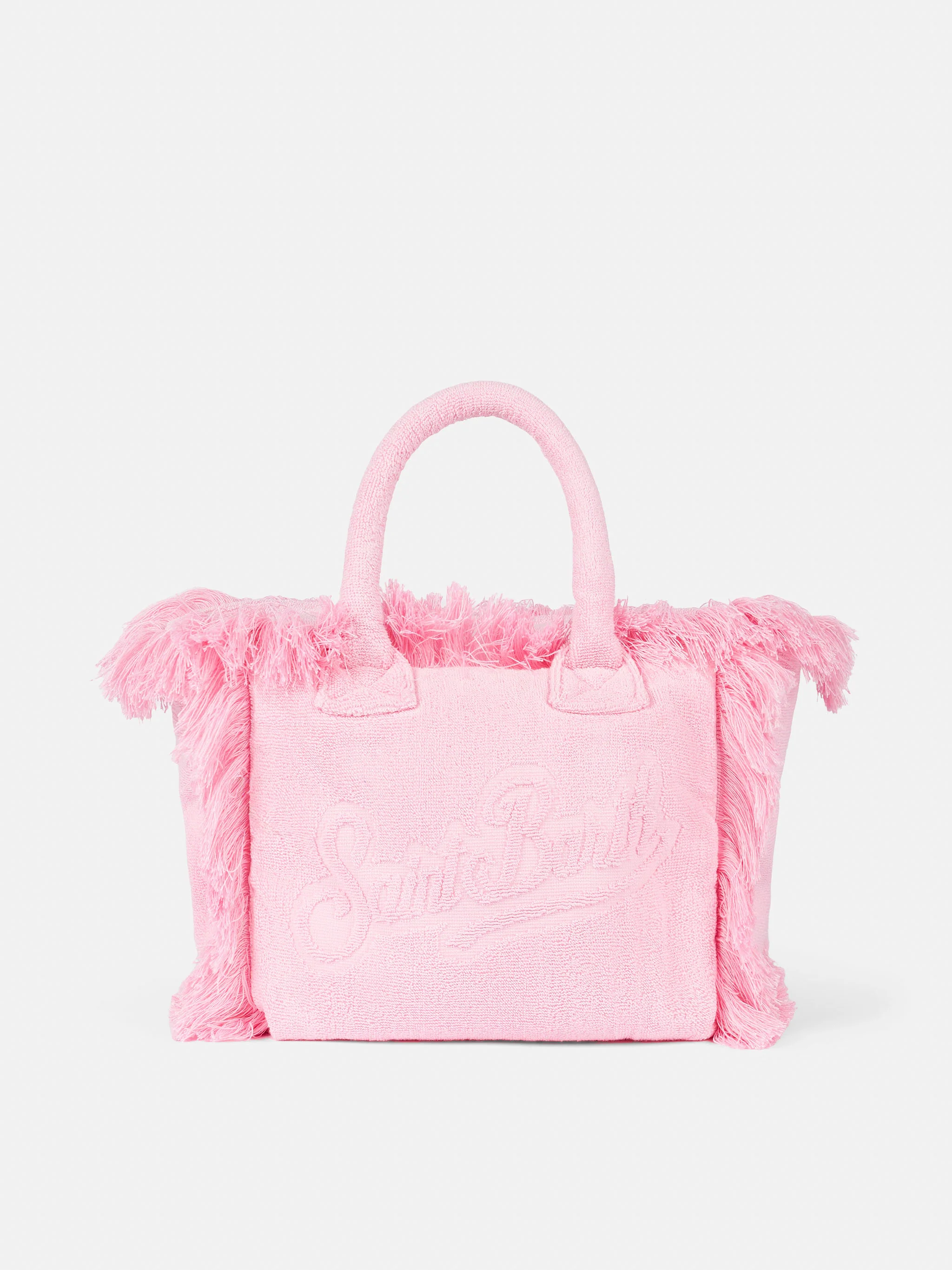 Borsa Colette in spugna rosa con rilievo - Image 4