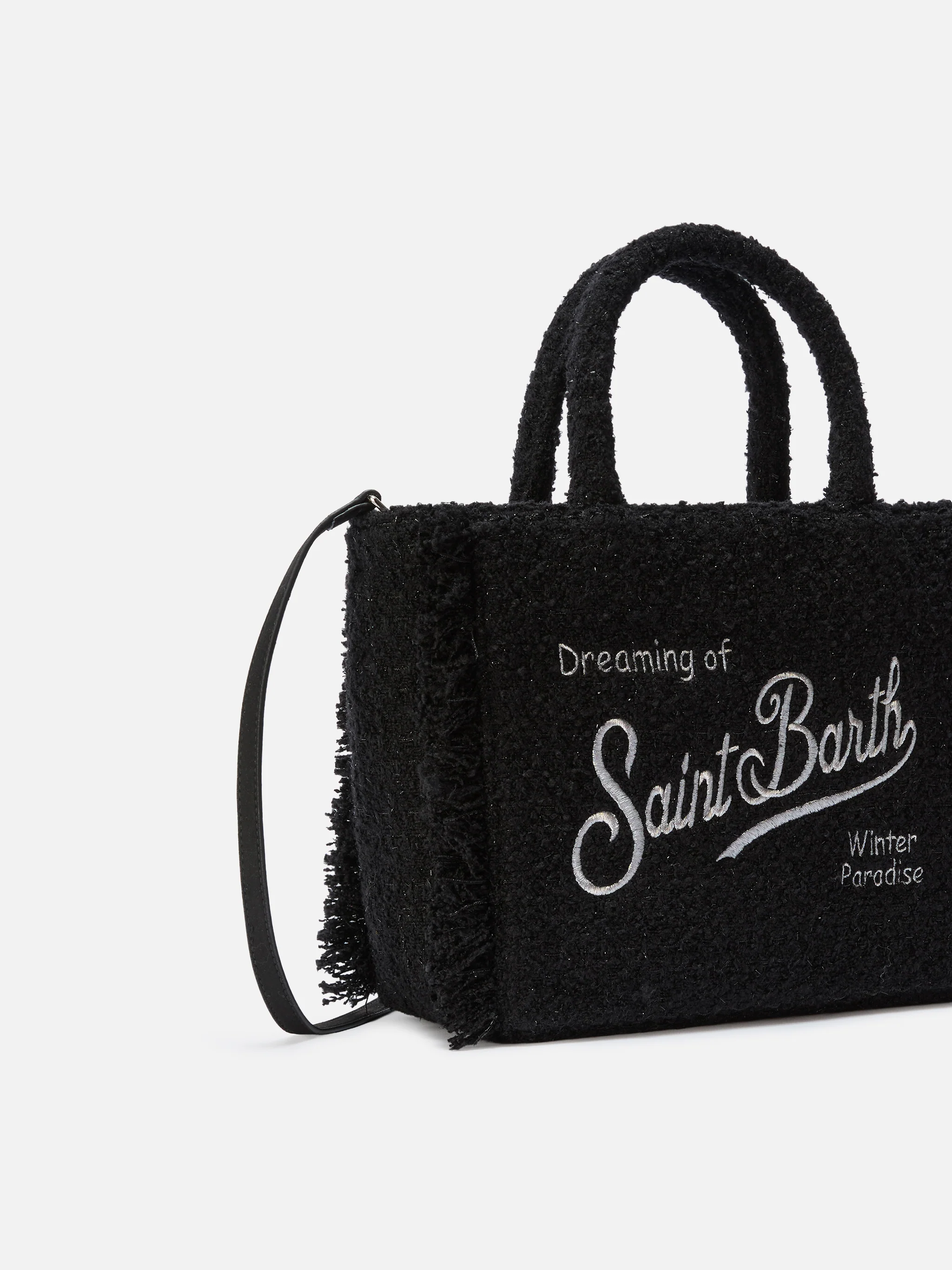 Borsa Colette Tweed nera - Image 5