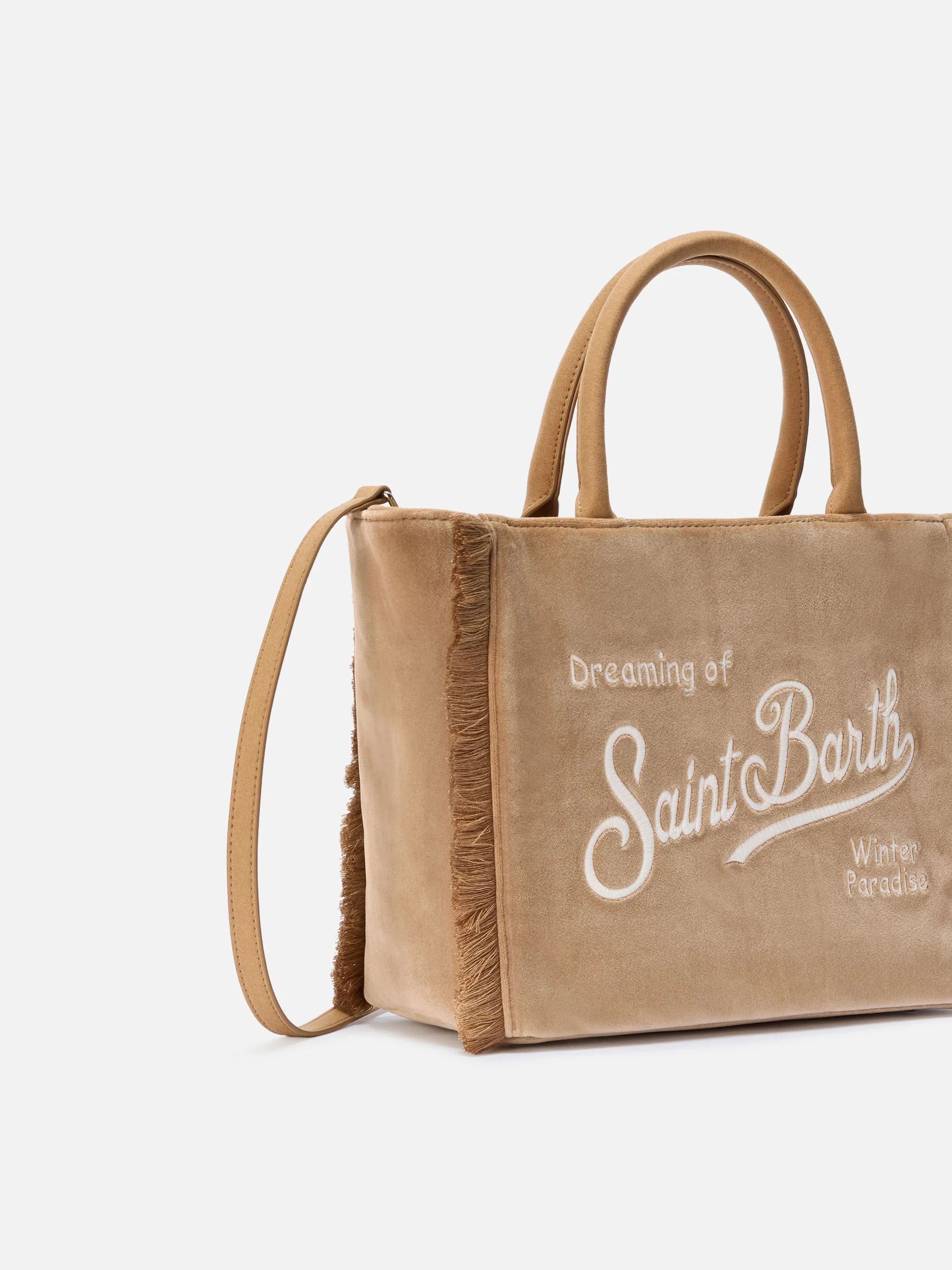 Borsa Colette Velvet beige - Image 3