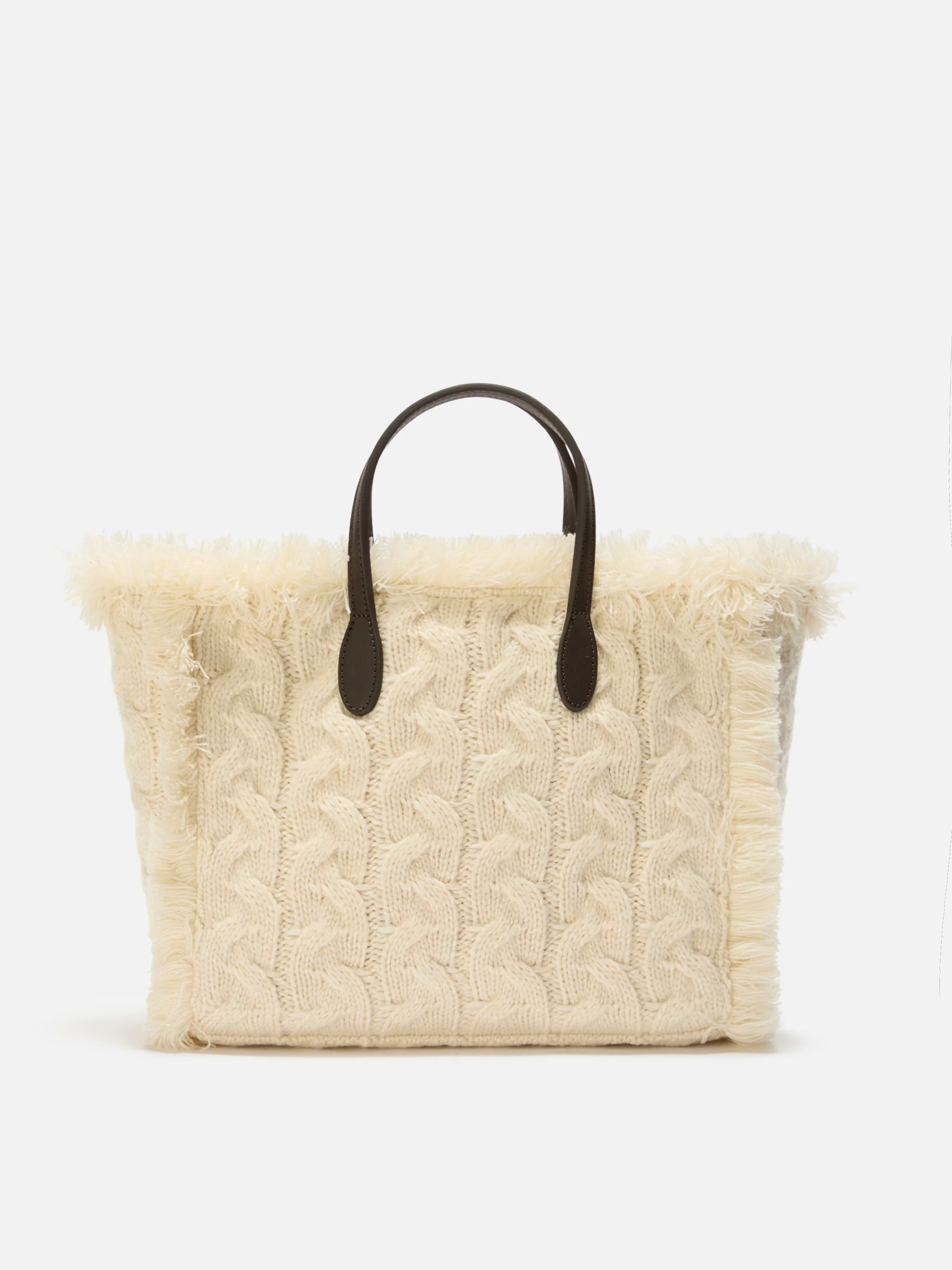 Borsa Colette Wool Braid bianca con strass - Image 4
