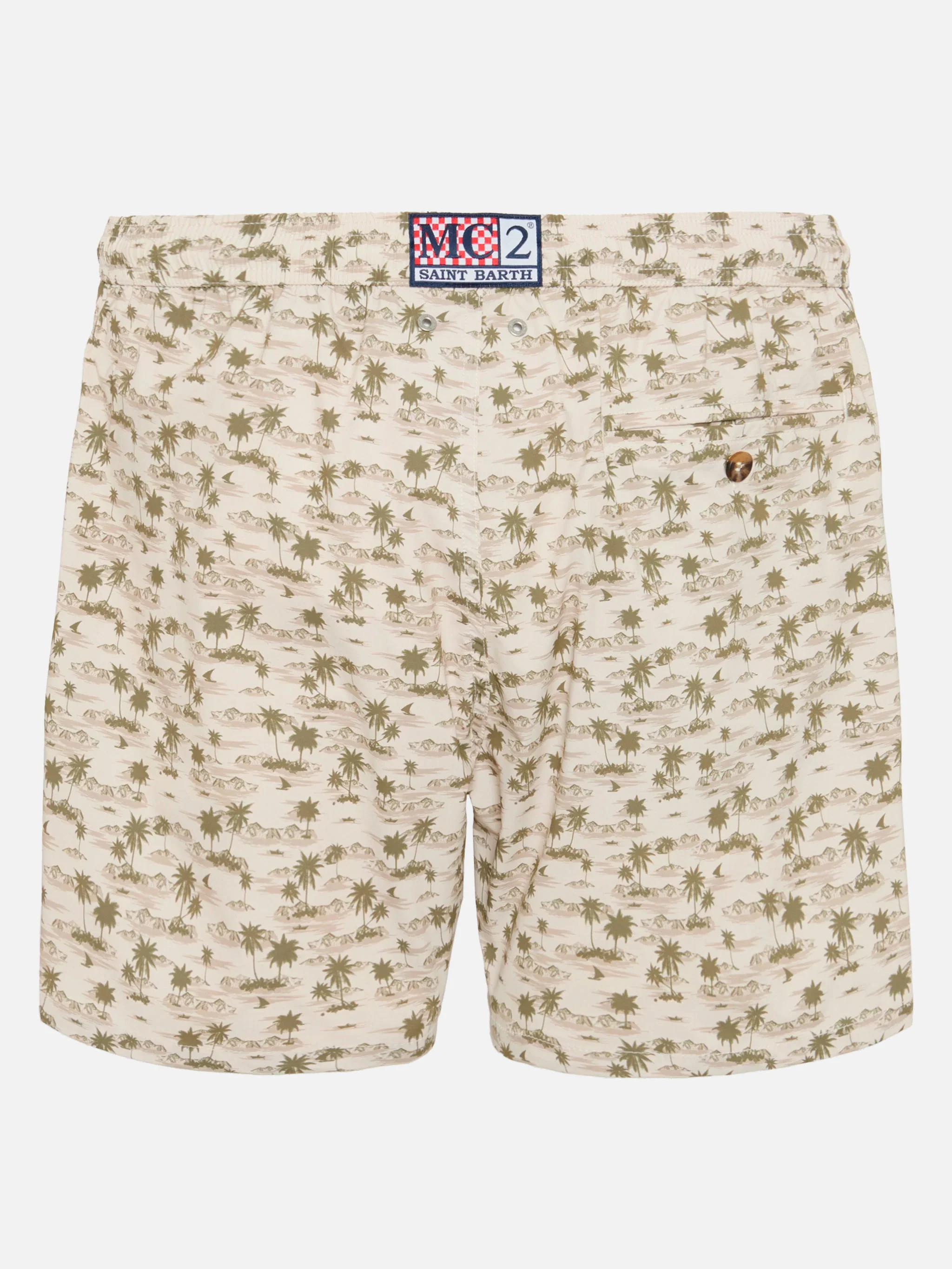 Costume mare Comfort Light con stampa spiaggia - Image 2
