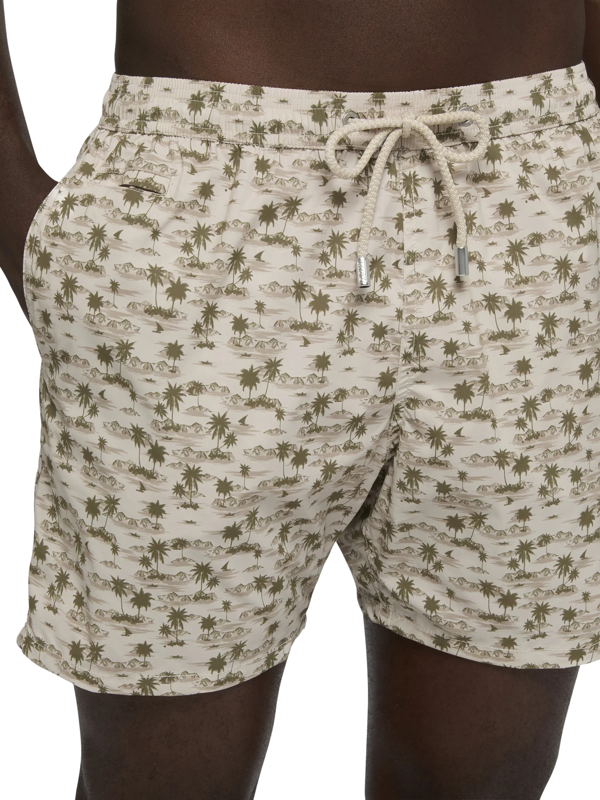 Costume mare Comfort Light con stampa spiaggia - Image 4