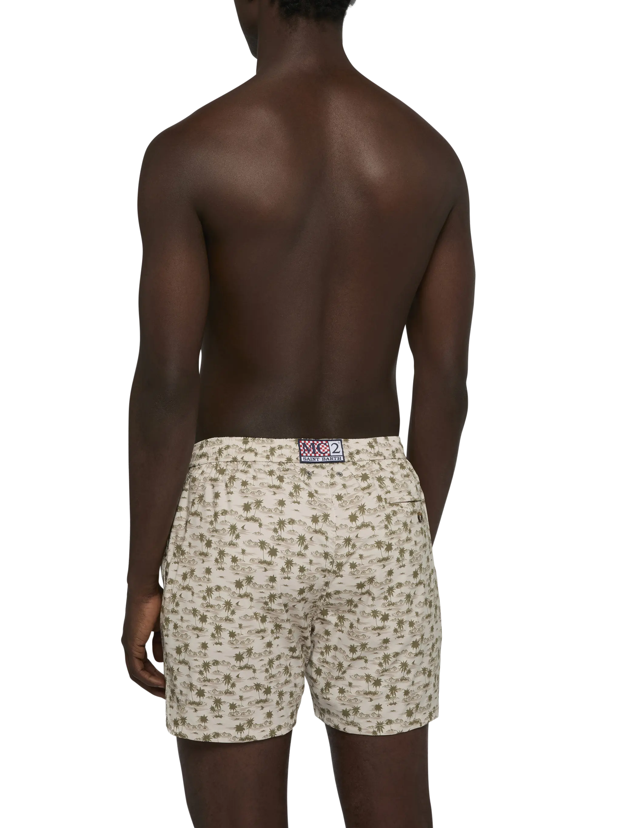 Costume mare Comfort Light con stampa spiaggia - Image 5