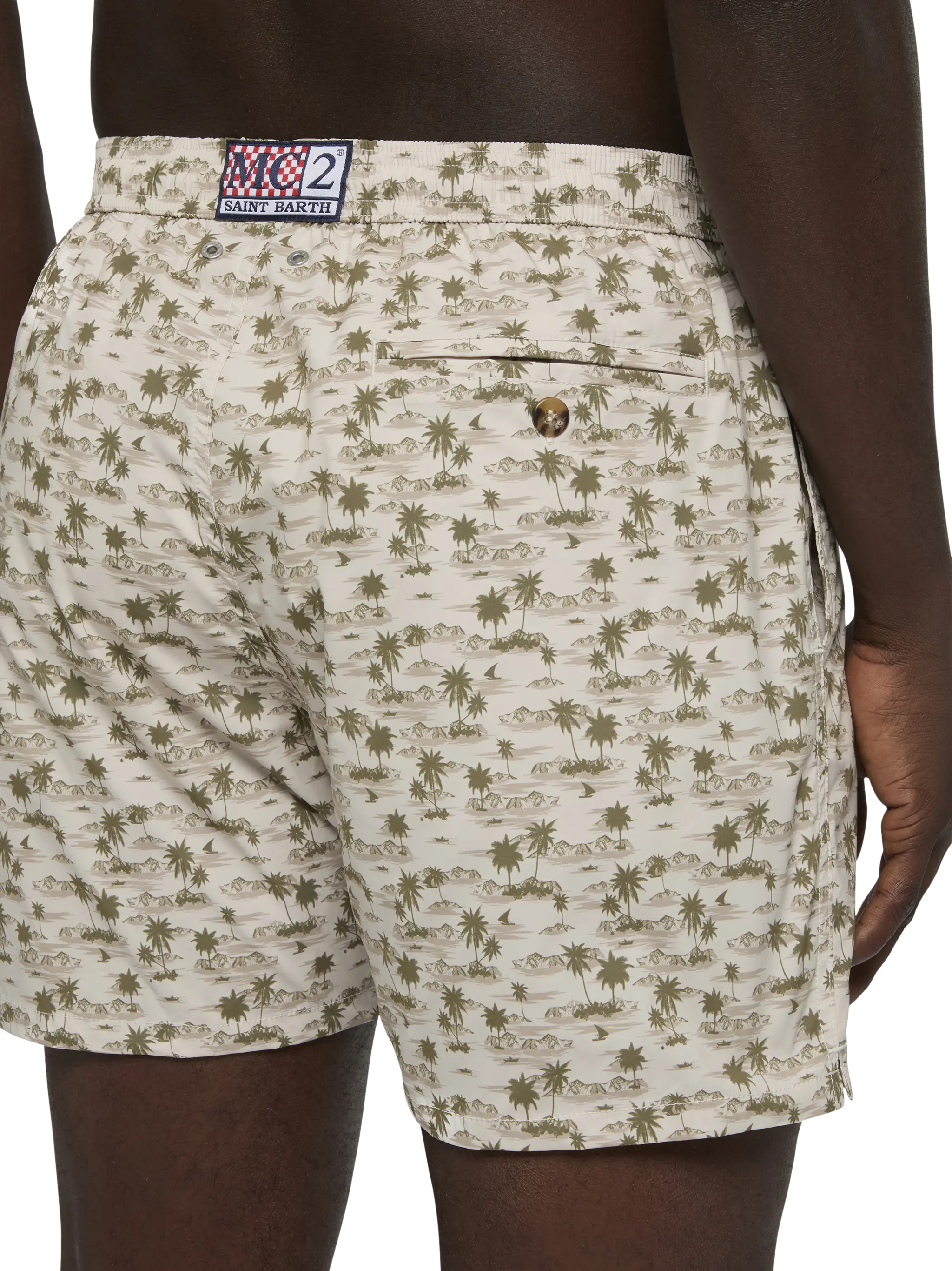 Costume mare Comfort Light con stampa spiaggia - Image 6