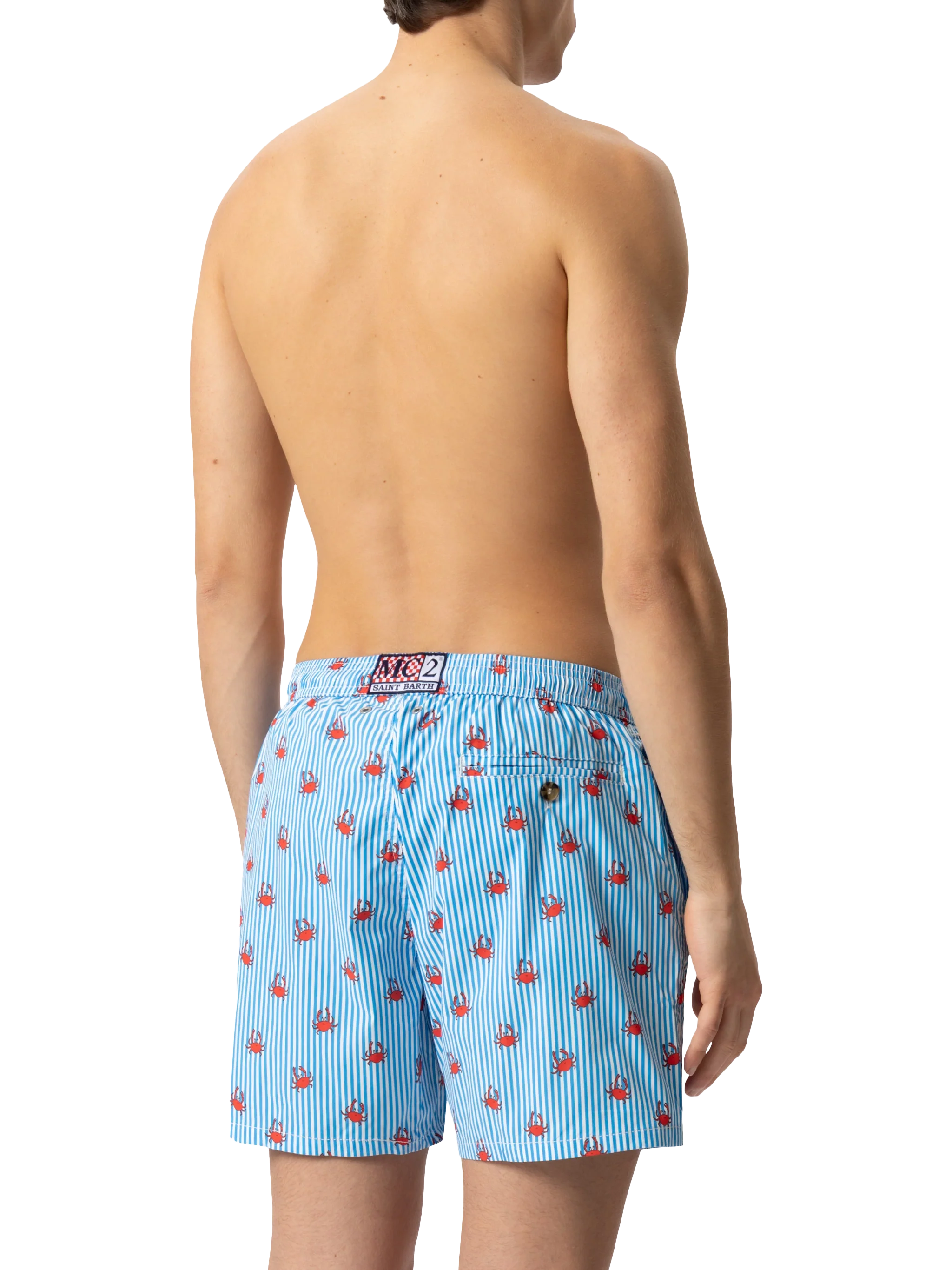 Costume mare Comfort Light con stampa granchi - Image 4