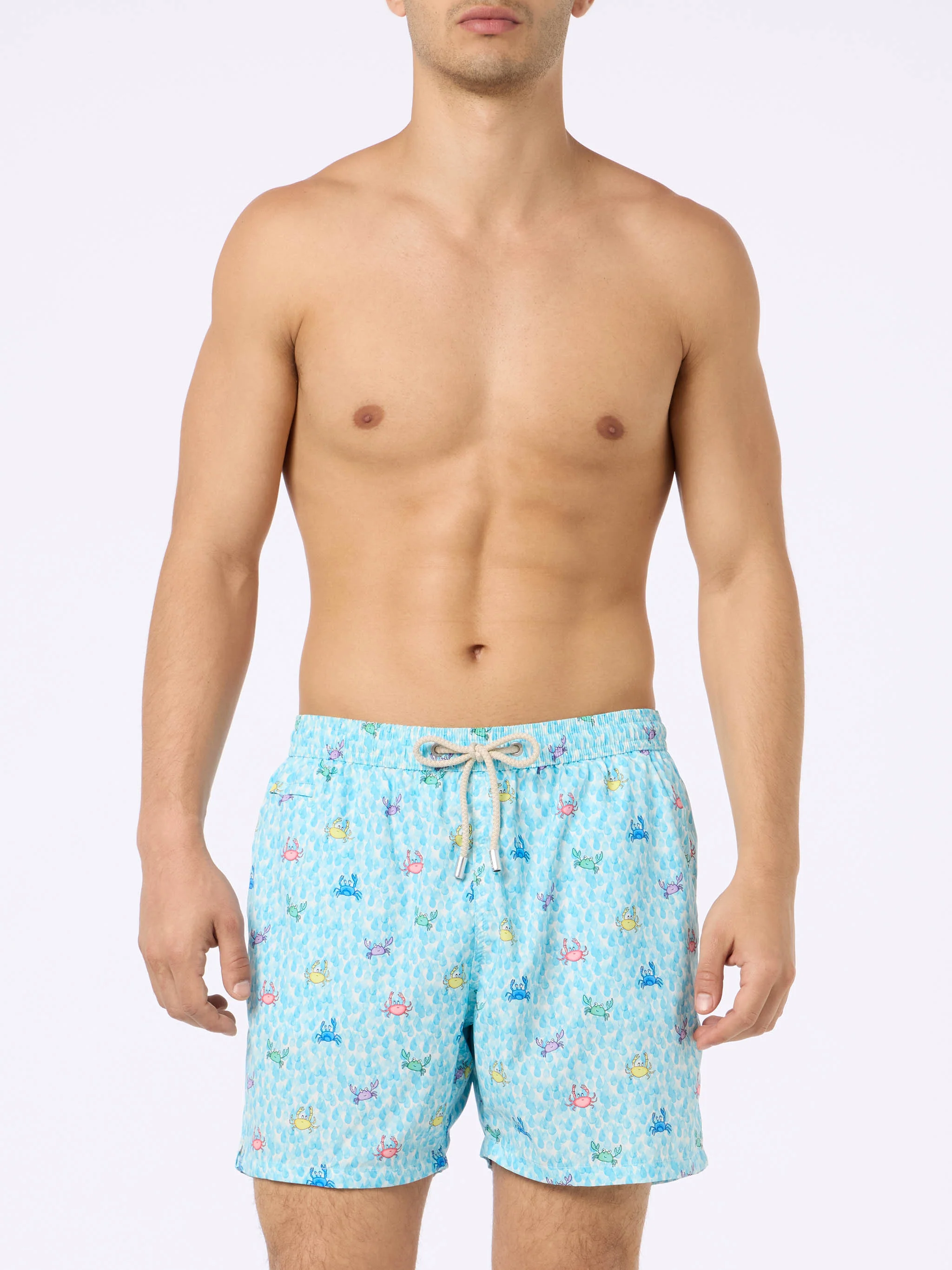 Costume mare Comfort Light con stampa granchi - Image 3
