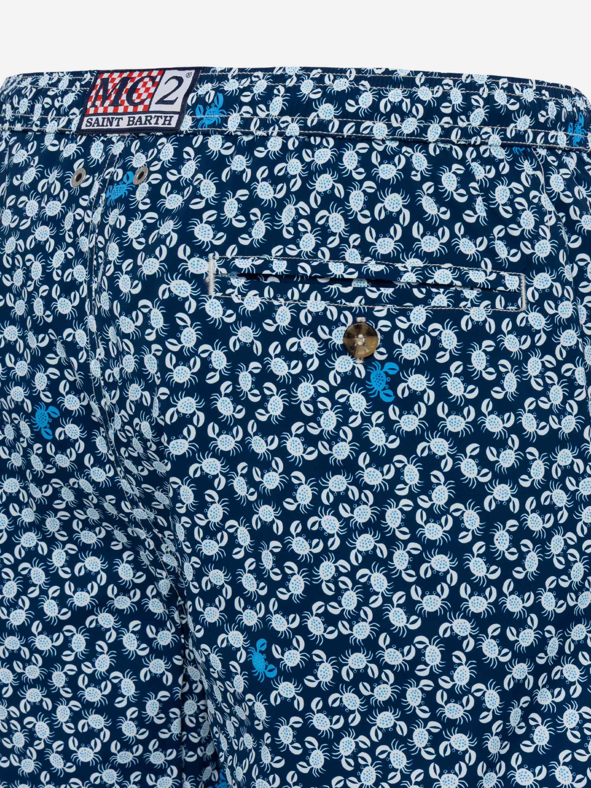 Costume mare Comfort Light con stampa granchi - Image 4