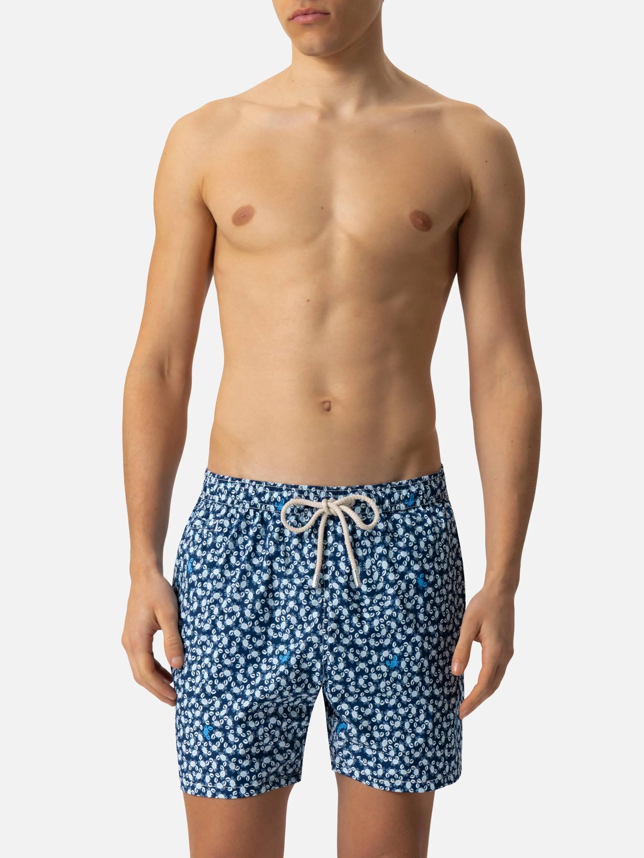 Costume mare Comfort Light con stampa granchi - Image 5
