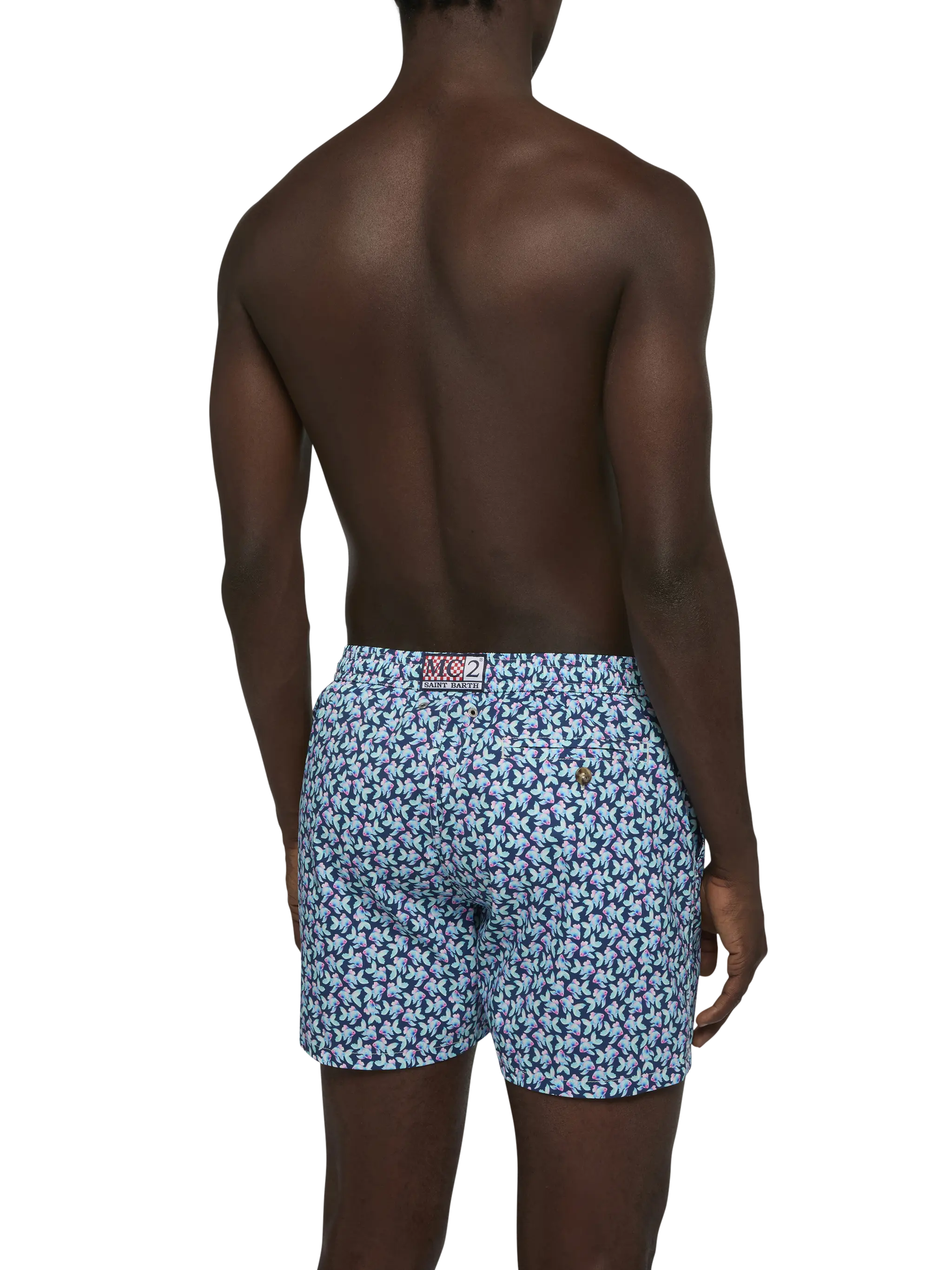 Costume mare Comfort Light con stampa pesci - Image 4