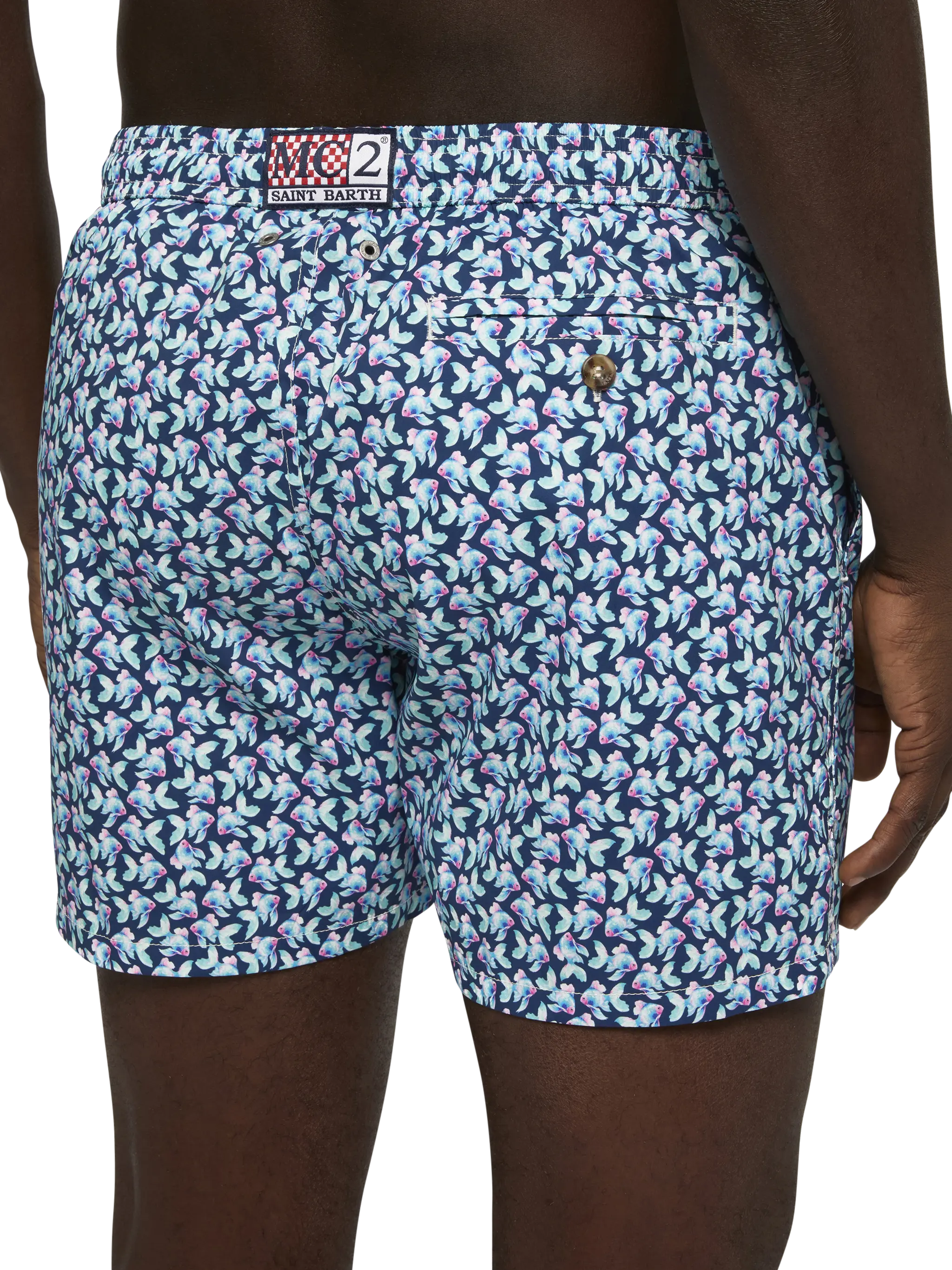 Costume mare Comfort Light con stampa pesci - Image 6