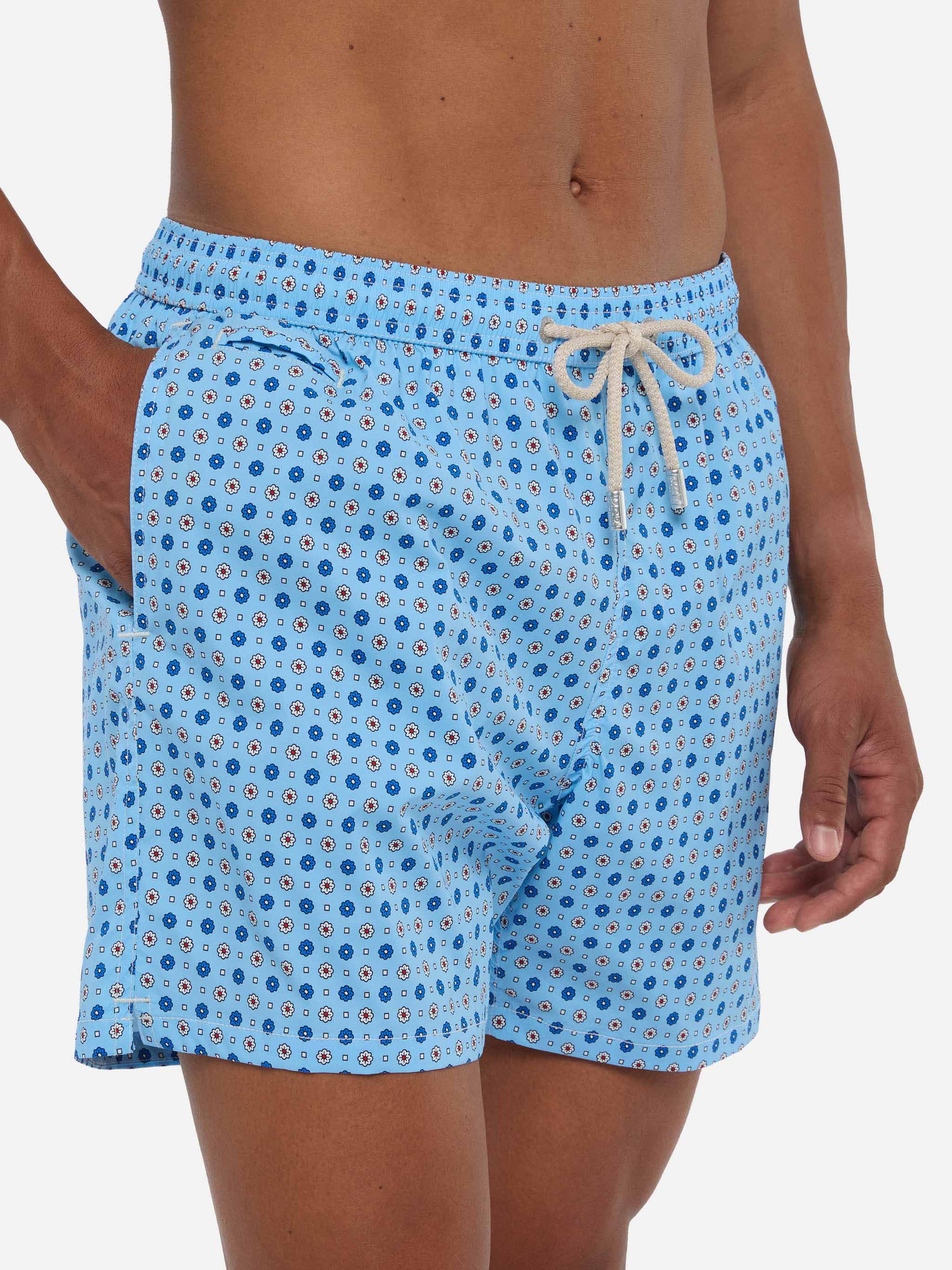 Costume mare Comfort Light con stampa micro cravatta - Image 4