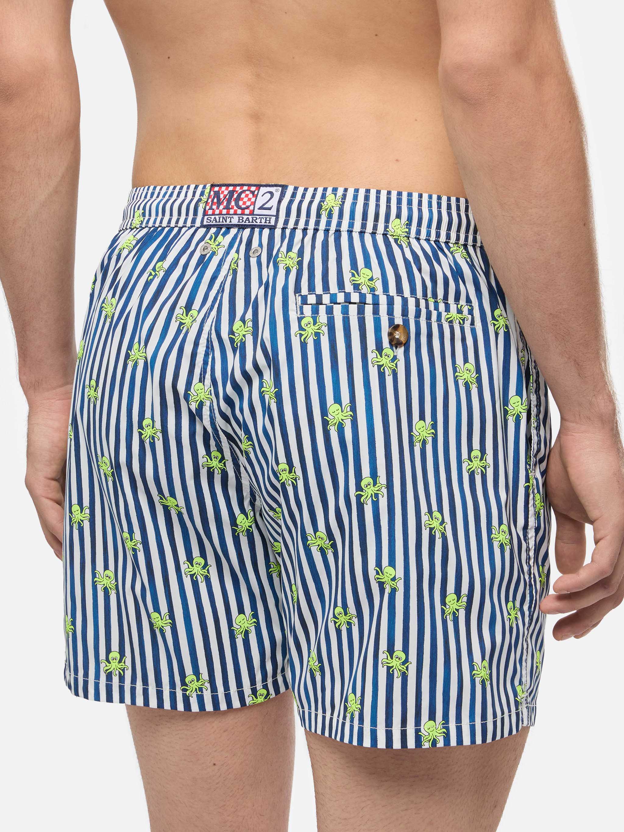 Costume mare Comfort Light con stampa polpo - Image 6